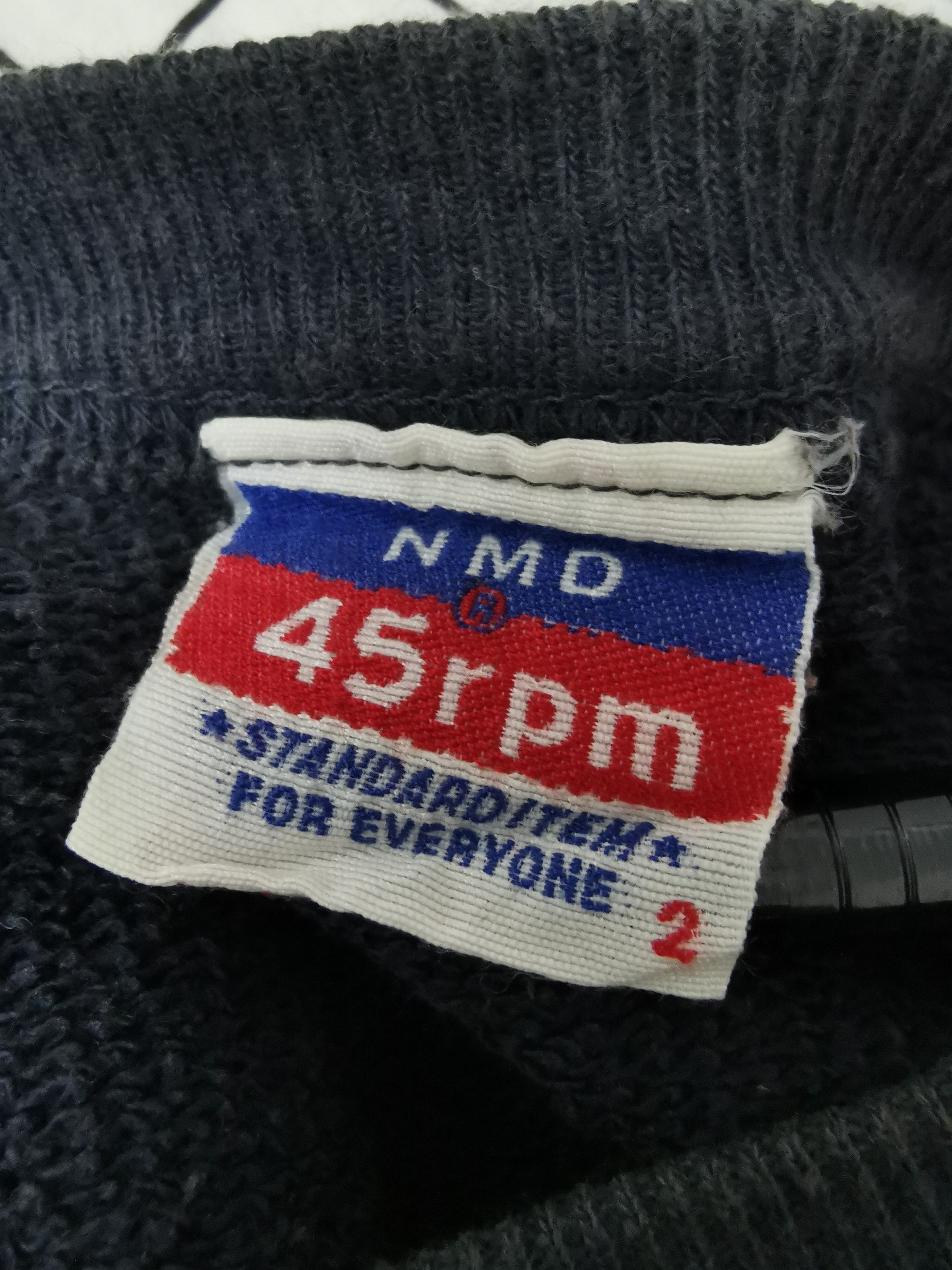 45rpm × Japanese Brand 45rpm Spell Out Logo Sweatshirt Size 2 Size US S / EU 44-46 / 1 - 2 Thumbnail