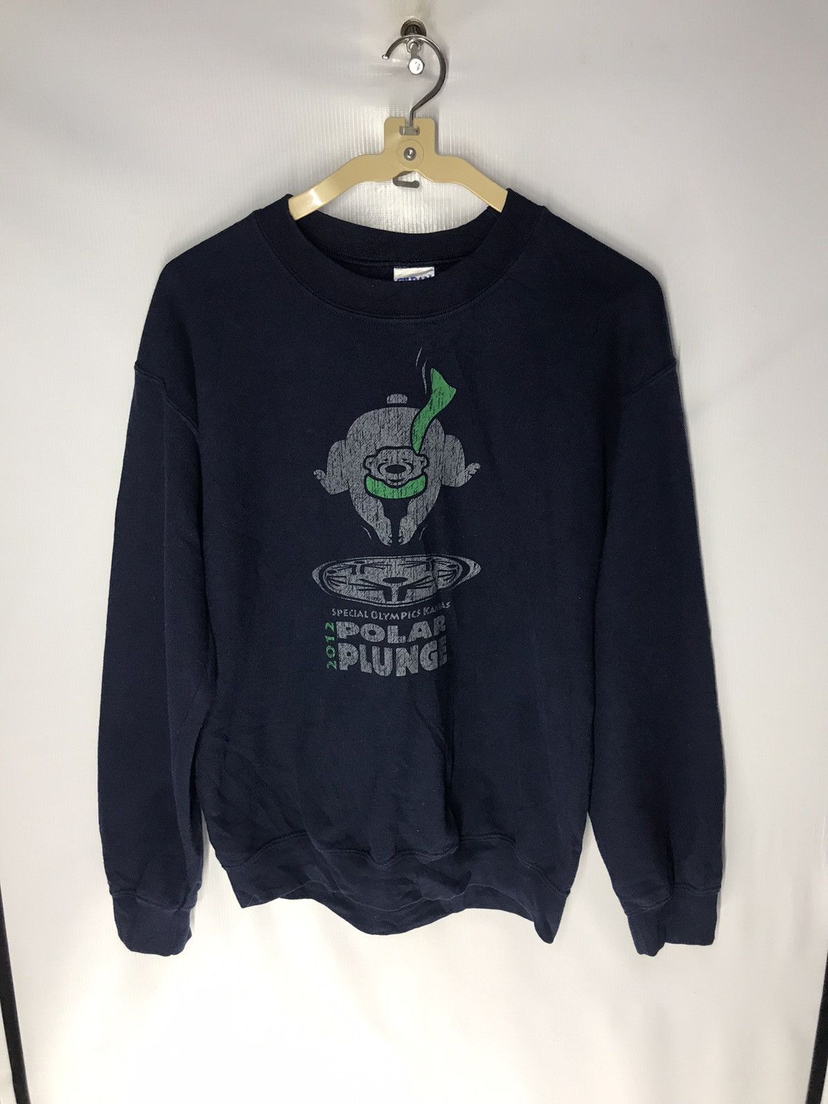 Gildan Special Olympics kansas 2012 polar plunge sweatshirt Size US S / EU 44-46 / 1 - 6 Thumbnail