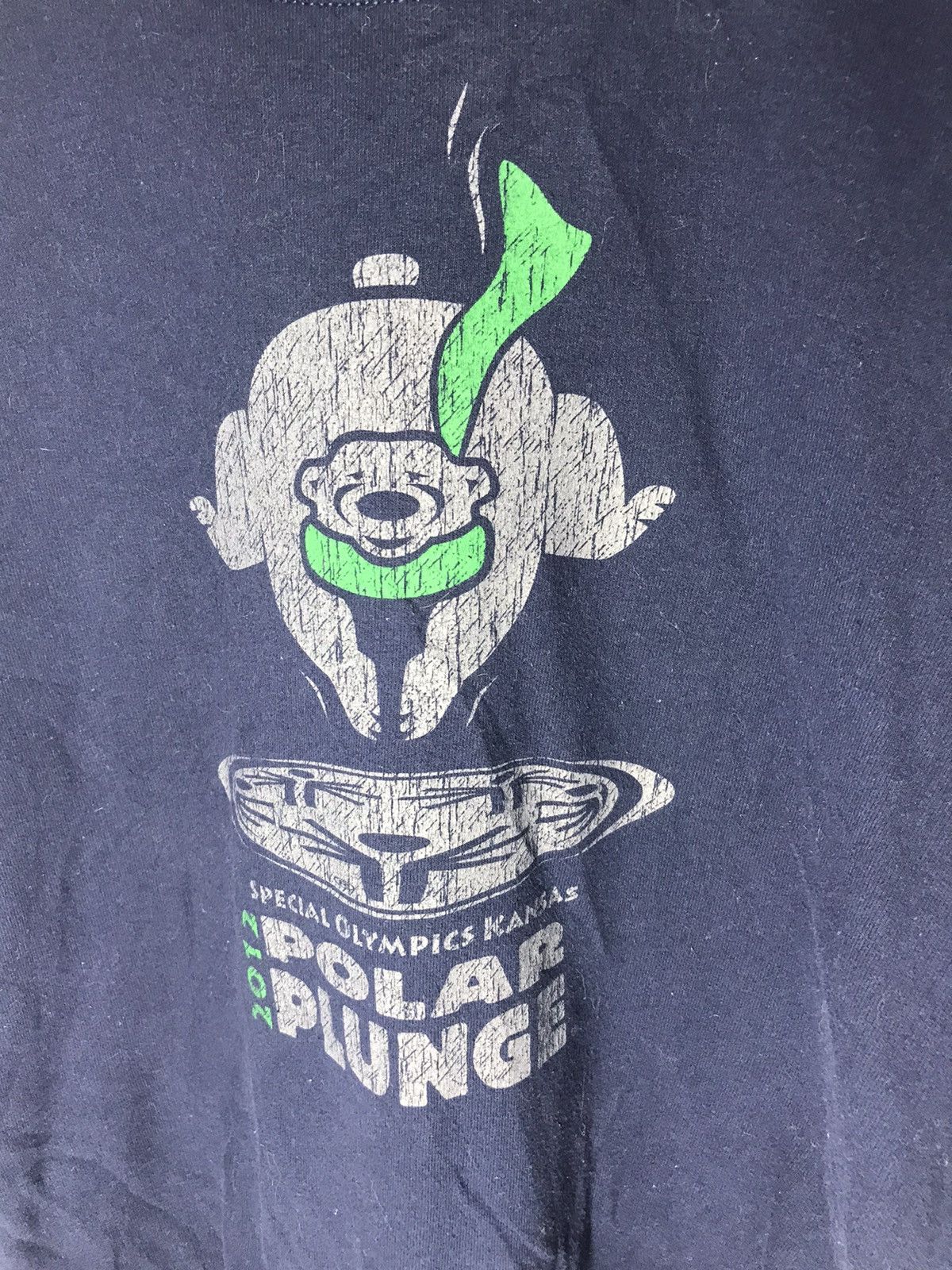 Gildan Special Olympics kansas 2012 polar plunge sweatshirt Size US S / EU 44-46 / 1 - 3 Thumbnail