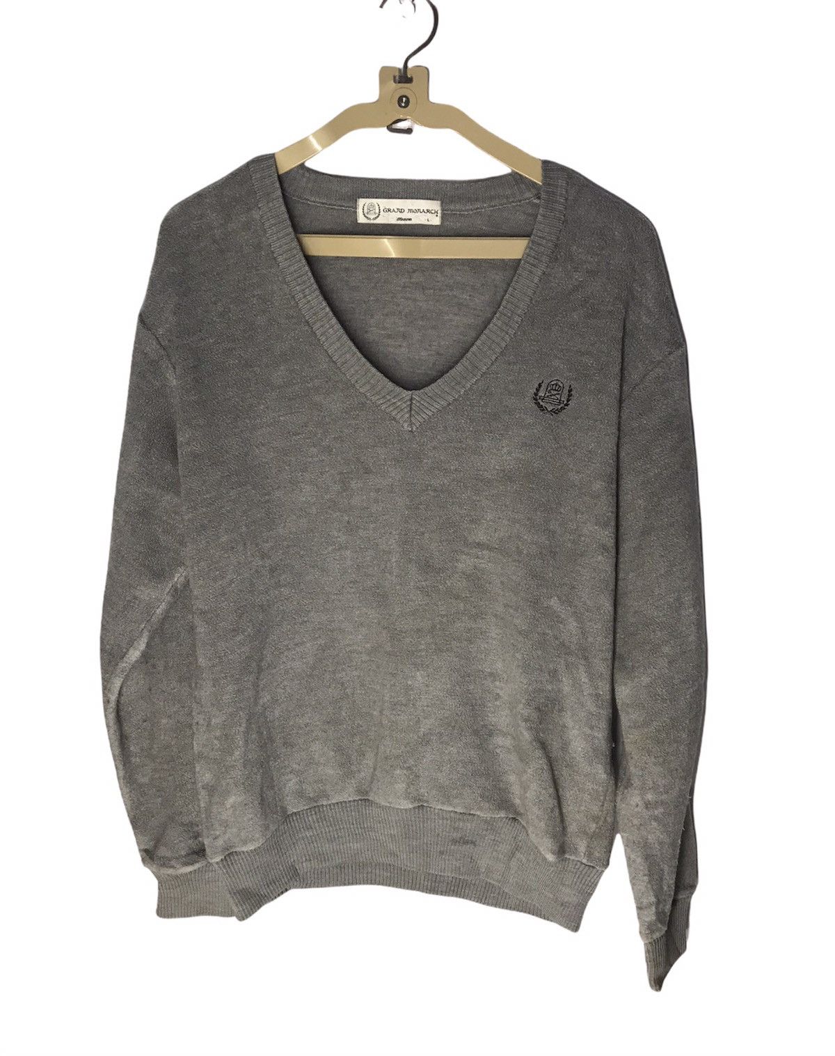 Japanese Brand × Mizuno Vintage grand monarch mizuno vneck sweatshirt Size US L / EU 52-54 / 3 - 1 Thumbnail