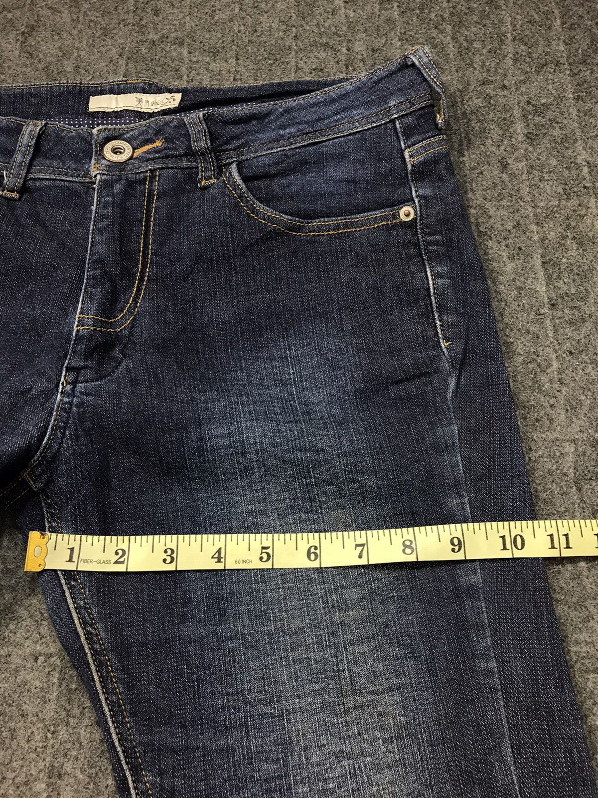 Japanese Brand × Vintage Vintage Relax Japanese Brand Denim Jeans Indigo Skinny Fit Size US 32 / EU 48 - 10 Thumbnail