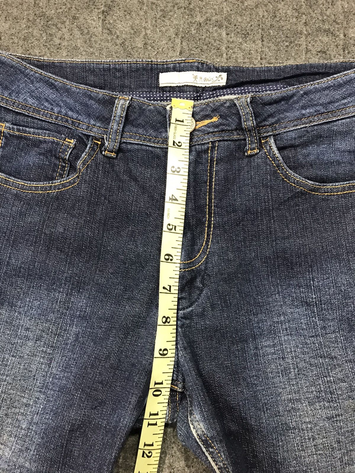 Japanese Brand × Vintage Vintage Relax Japanese Brand Denim Jeans Indigo Skinny Fit Size US 32 / EU 48 - 11 Thumbnail
