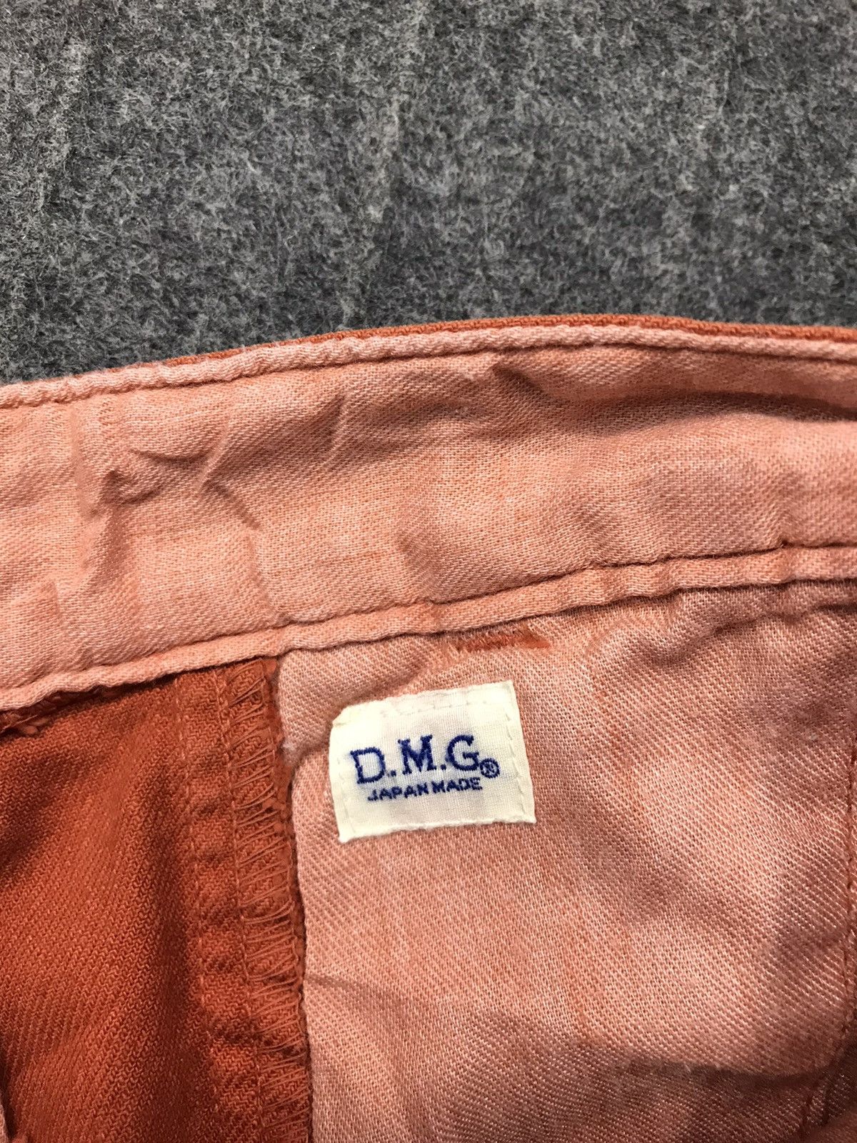 Japanese Brand × Vintage Vtg 90s DMG Japan Made Denim Trouser Buckle Jeans Design Size US 27 - 4 Thumbnail