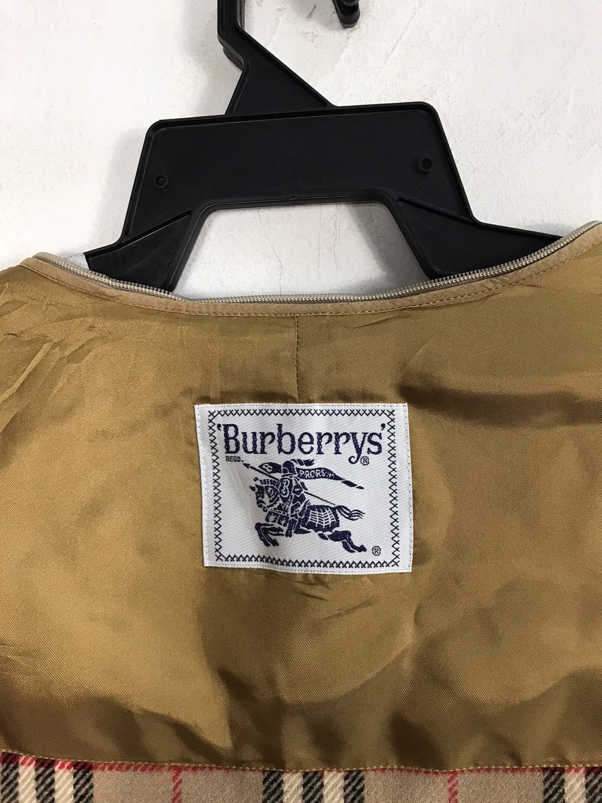 Burberry × Burberry Prorsum Burberry Burberrys Nova Checked Monogram Trench Coat Inner Size US L / EU 52-54 / 3 - 4 Thumbnail