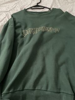 Gosha rubchinskiy hot sale green sweatshirt