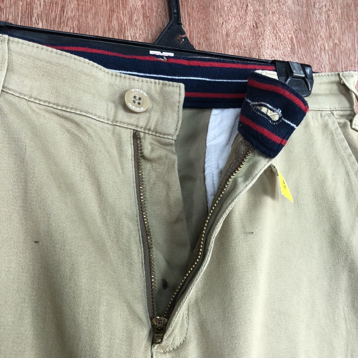 Japanese Brand D Wrangler Brown Multipocket Cargo Pants #2115 Size US 31 - 9 Thumbnail