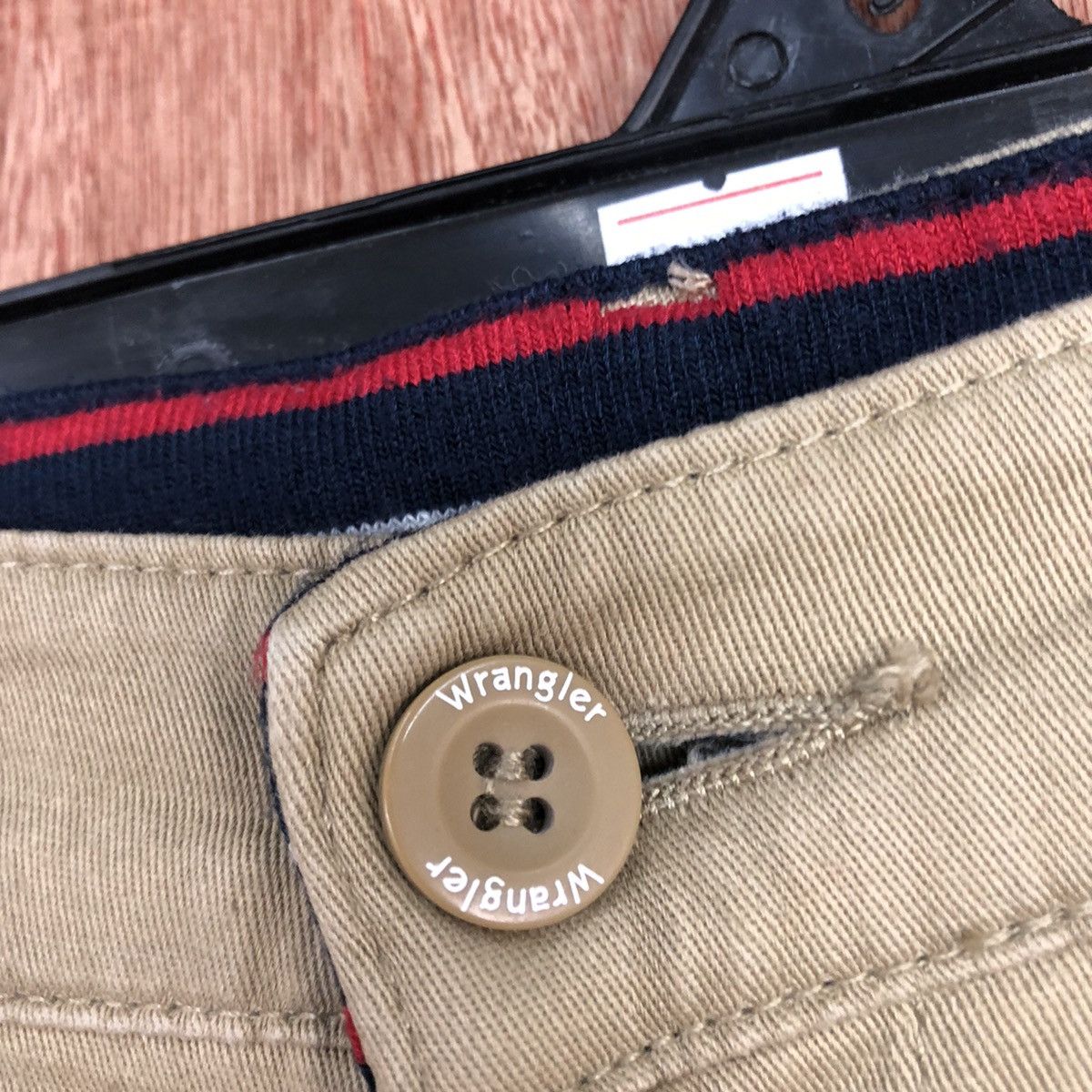 Japanese Brand D Wrangler Brown Multipocket Cargo Pants #2115 Size US 31 - 8 Thumbnail
