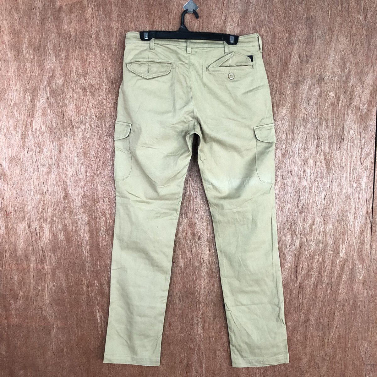 Japanese Brand D Wrangler Brown Multipocket Cargo Pants #2115 Size US 31 - 10 Thumbnail