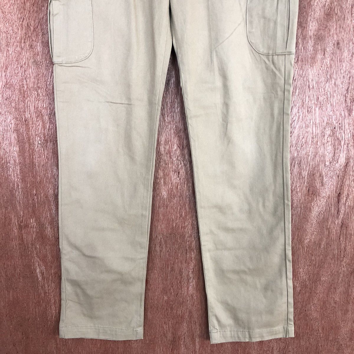 Japanese Brand D Wrangler Brown Multipocket Cargo Pants #2115 Size US 31 - 3 Thumbnail