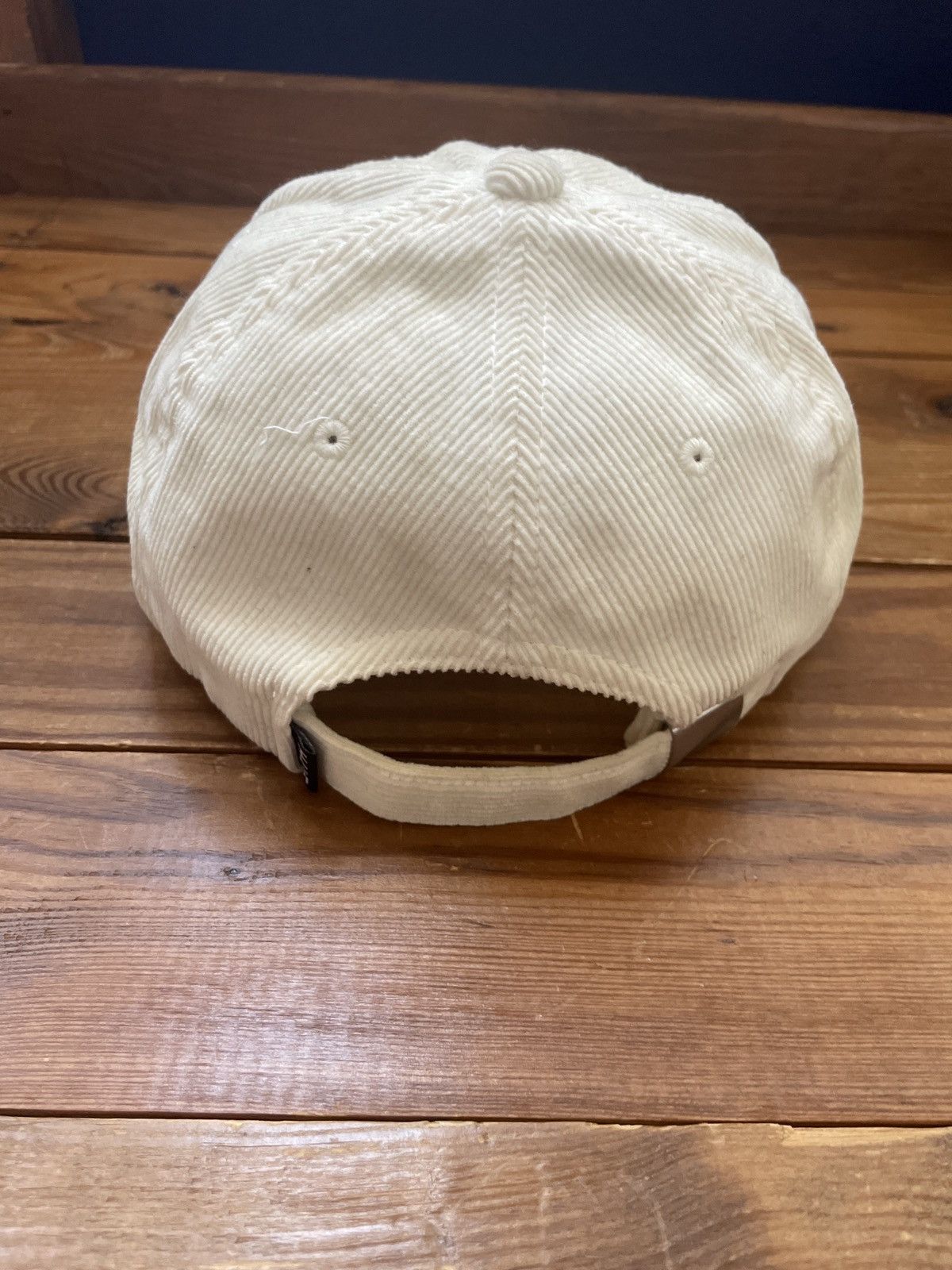 Fuck The Population × Huf FTP x Huf White Corduroy Frowny Face Hat 2016 Size ONE SIZE - 2 Thumbnail