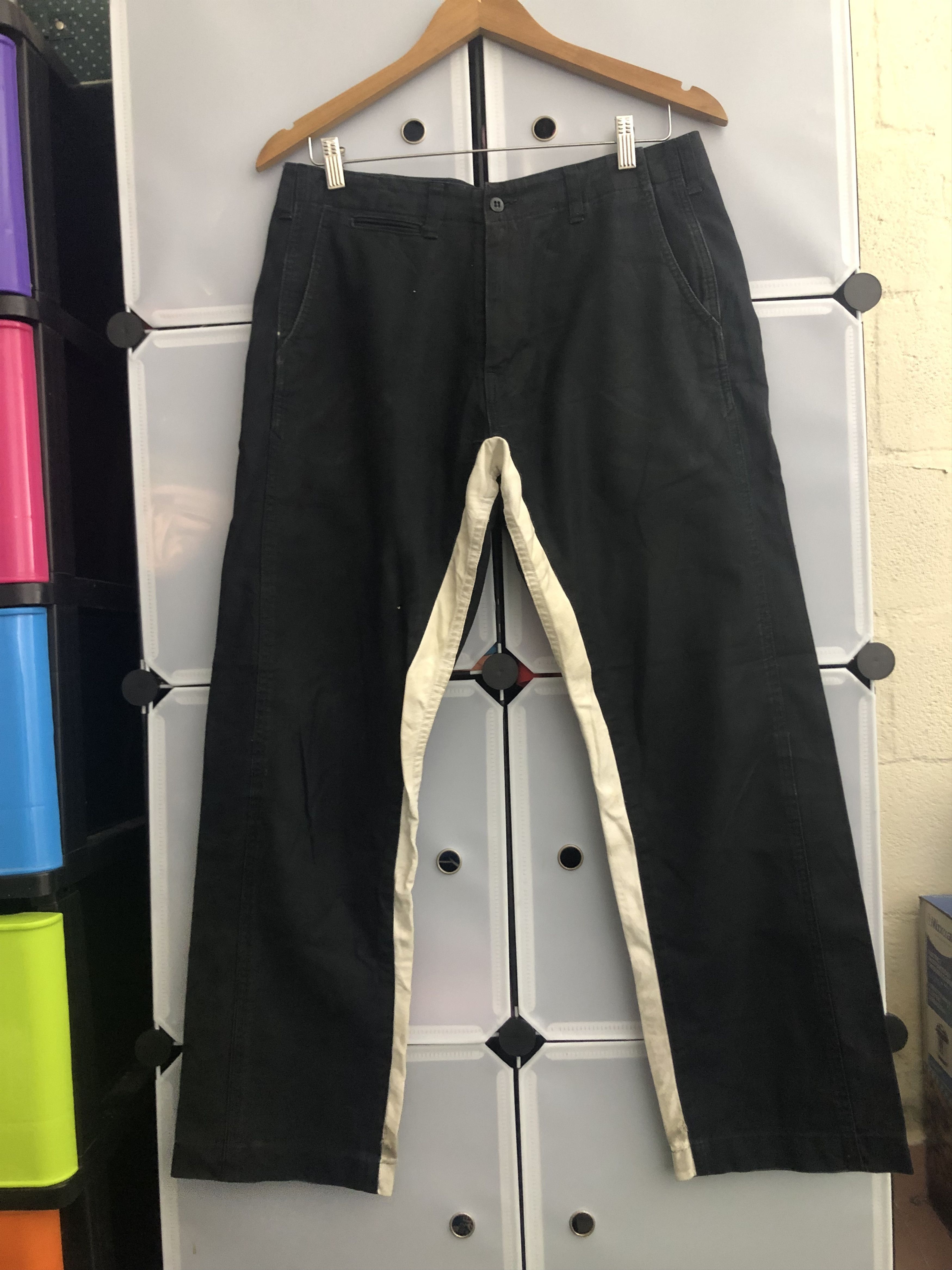Beams Plus × Japanese Brand Beams white Line Cotton Pants Size US 32 / EU 48 - 1 Thumbnail