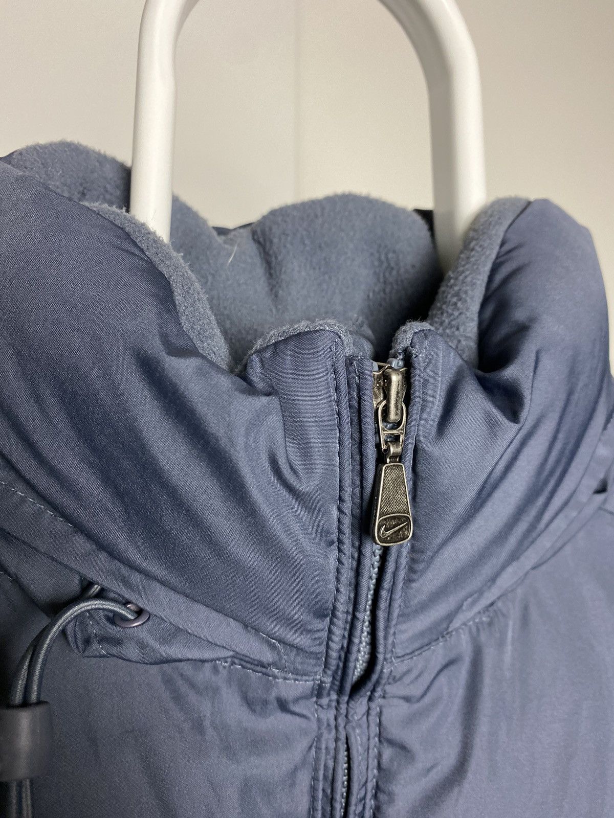 Nike × Vintage Nike vintage dark grey puffer vest small swoosh 2000s Size US M / EU 48-50 / 2 - 3 Thumbnail