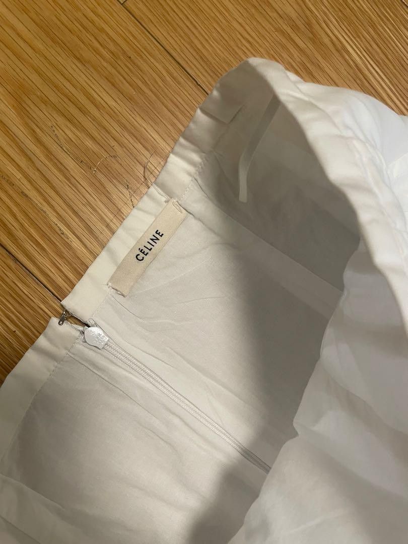 Celine Old Celine white skirt Size 25" / US 0 / IT 36 - 4 Thumbnail
