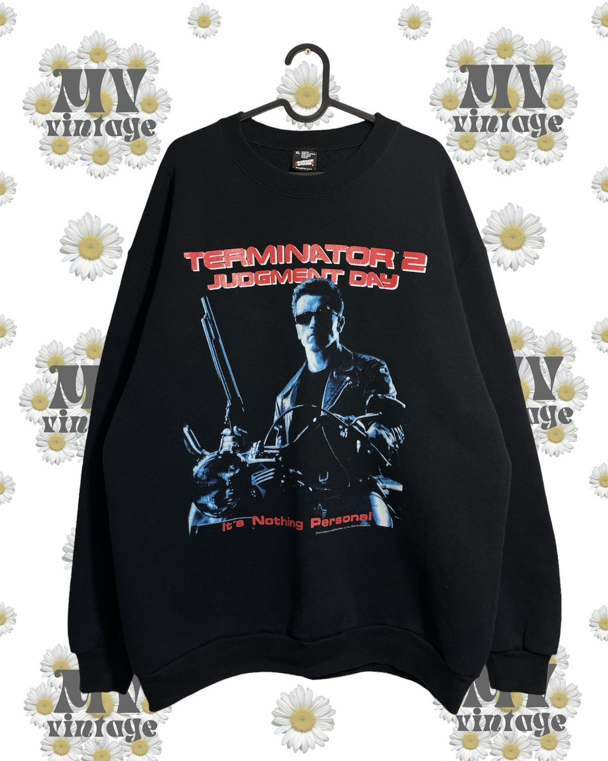The Game × Vintage Terminator II 1991 Vintage RARE License Movie Promo Print Size US XL / EU 56 / 4 - 1 Thumbnail