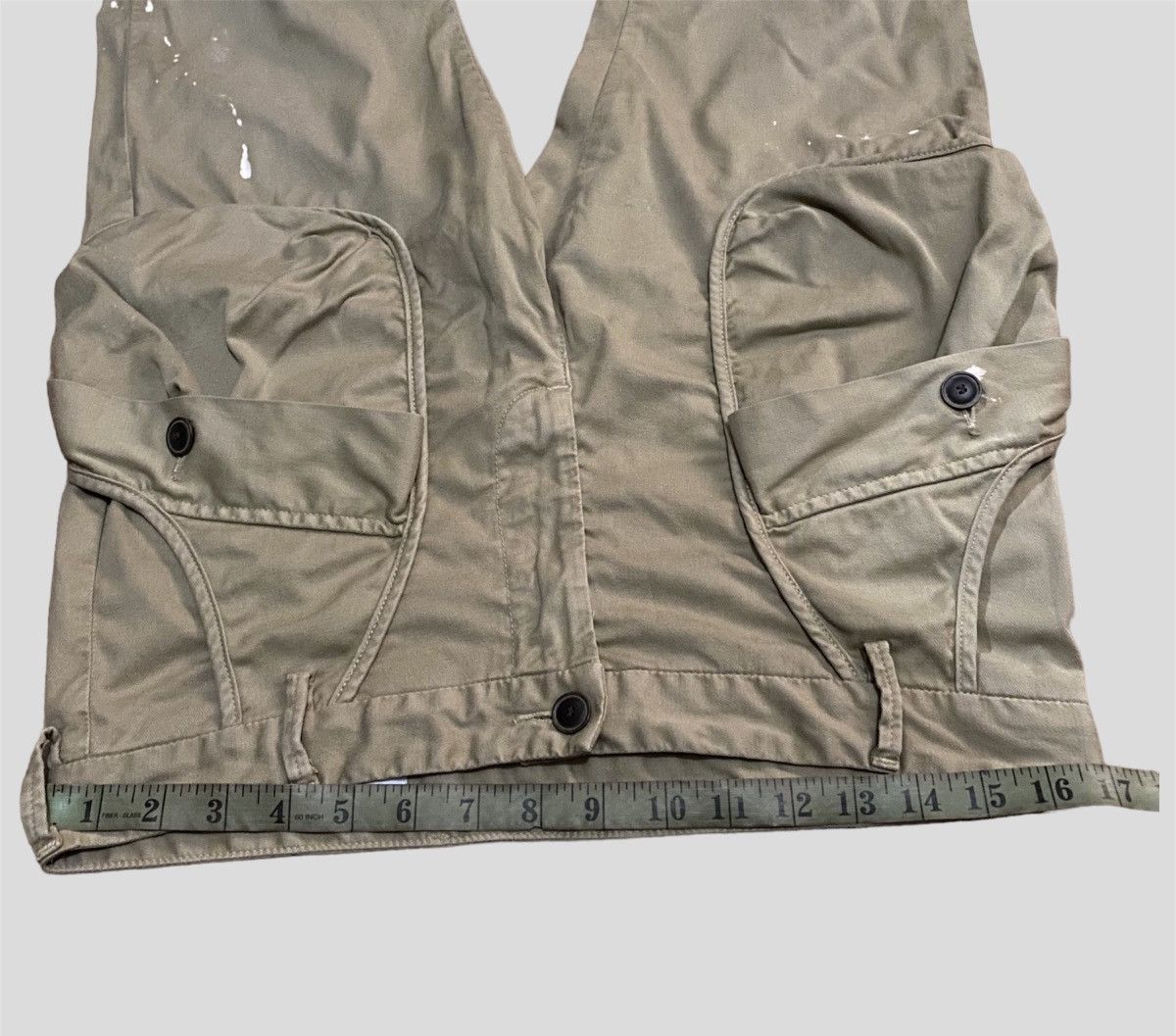 Japanese Brand × Vintage Vintage Kojima Simonocho Kurashiki Distressed Cargo Pants Size US 34 / EU 50 - 14 Thumbnail