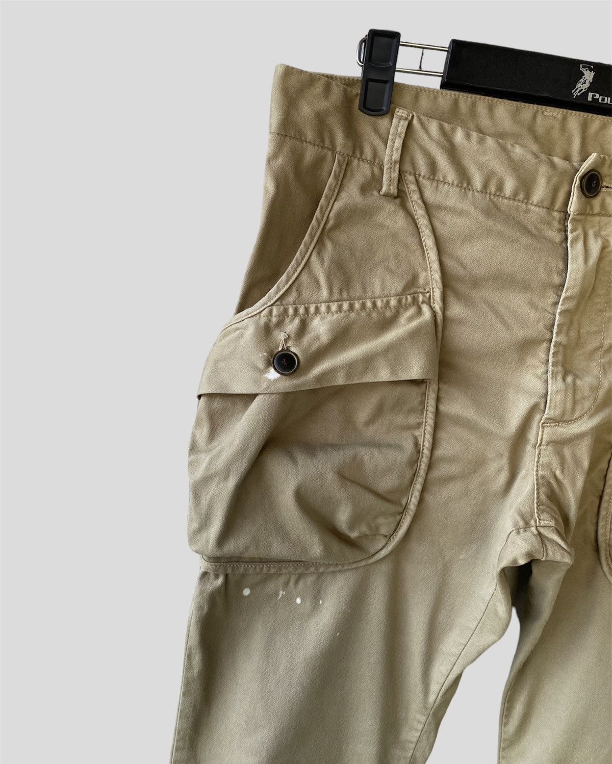 Japanese Brand × Vintage Vintage Kojima Simonocho Kurashiki Distressed Cargo Pants Size US 34 / EU 50 - 3 Thumbnail