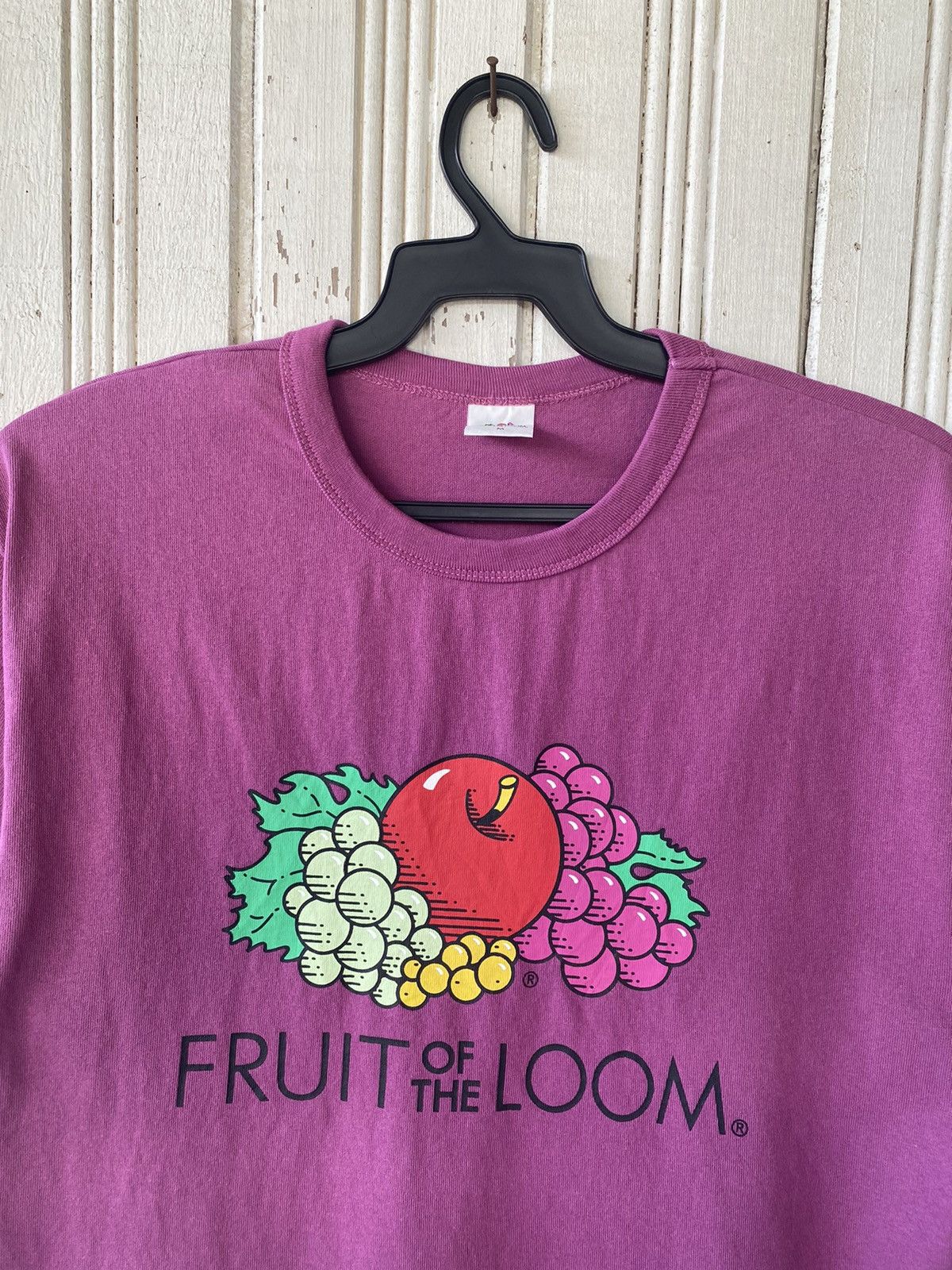 Vintage Fruit Of The Loom Big Logo Rare Tees
