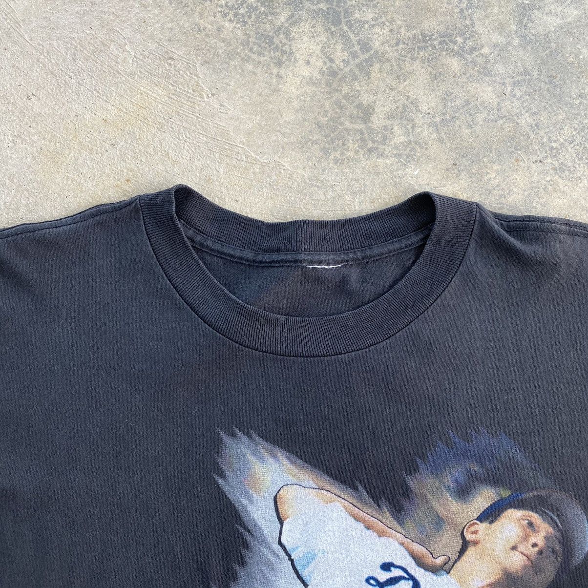 Vintage Vintage 90s Hideo Nomo Dodgers single stitch Tshirt Size US L / EU 52-54 / 3 - 4 Thumbnail