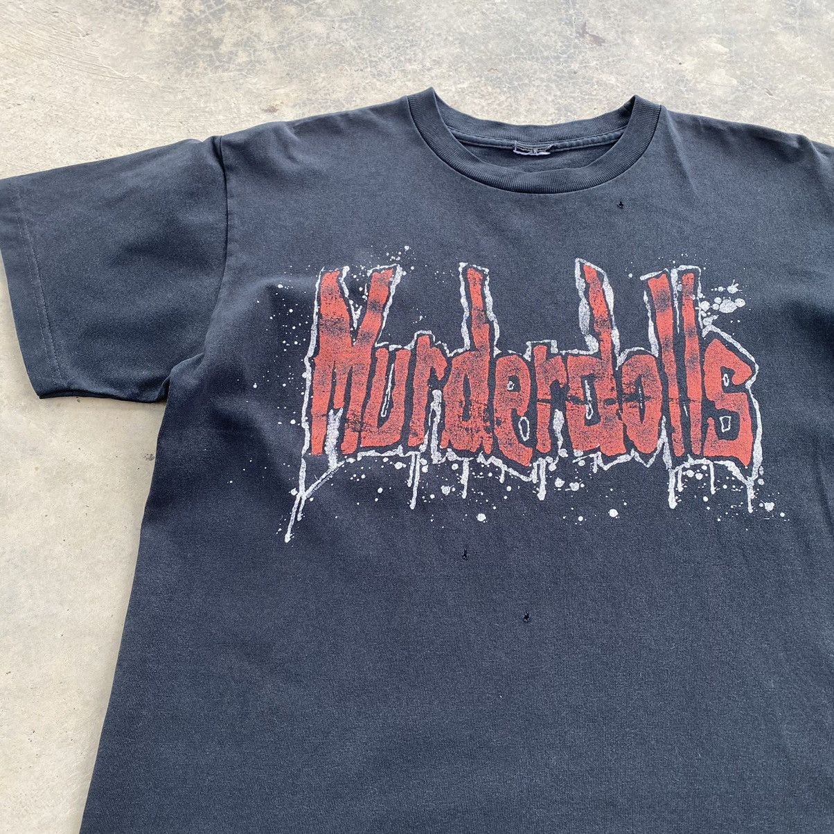 Band Tees Vintage Murderdolls Metal Band Distressed Tees Size US M / EU 48-50 / 2 - 3 Thumbnail