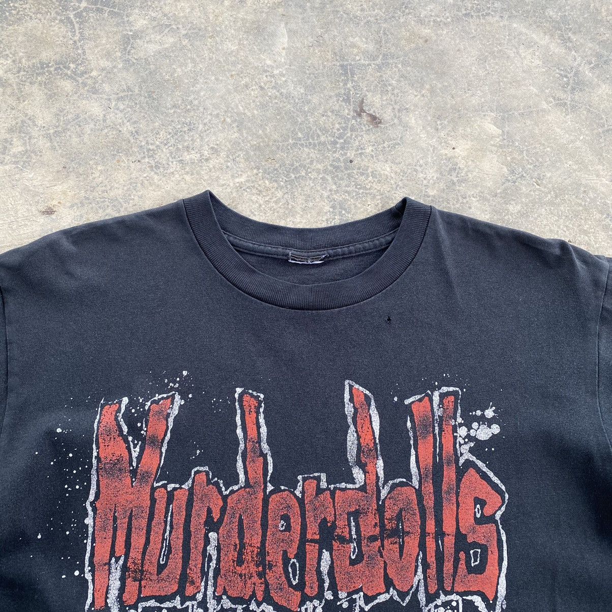Band Tees Vintage Murderdolls Metal Band Distressed Tees Size US M / EU 48-50 / 2 - 5 Thumbnail
