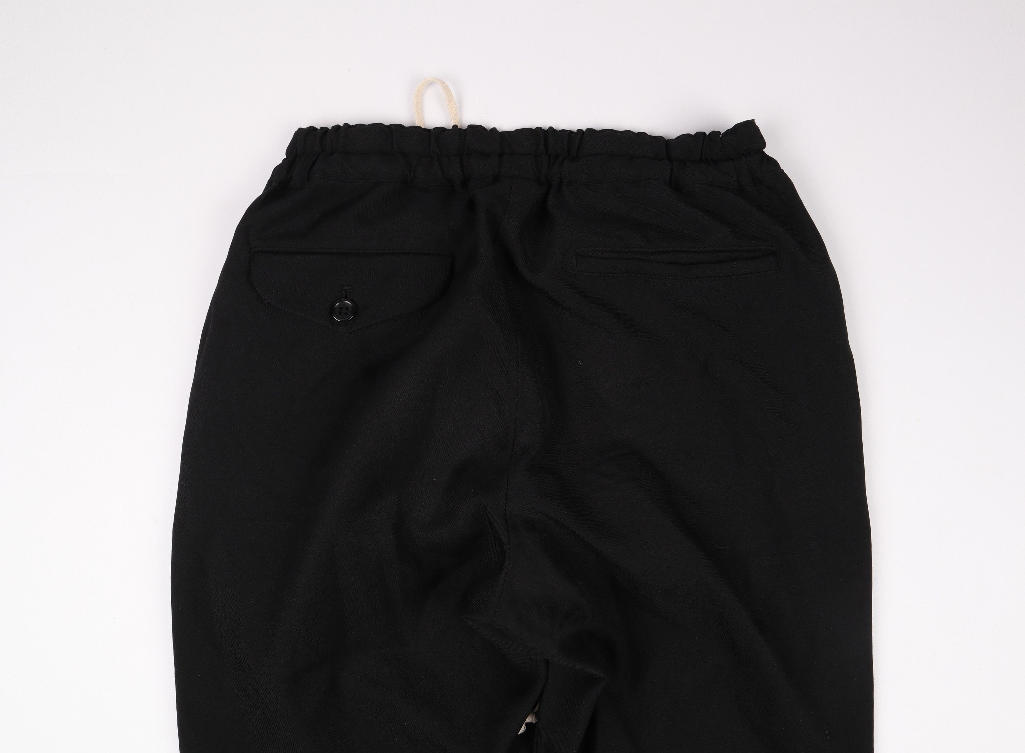 Comme des Garcons Comme des Garcons Black Straight Trousers Pants Size US 30 / EU 46 - 7 Thumbnail