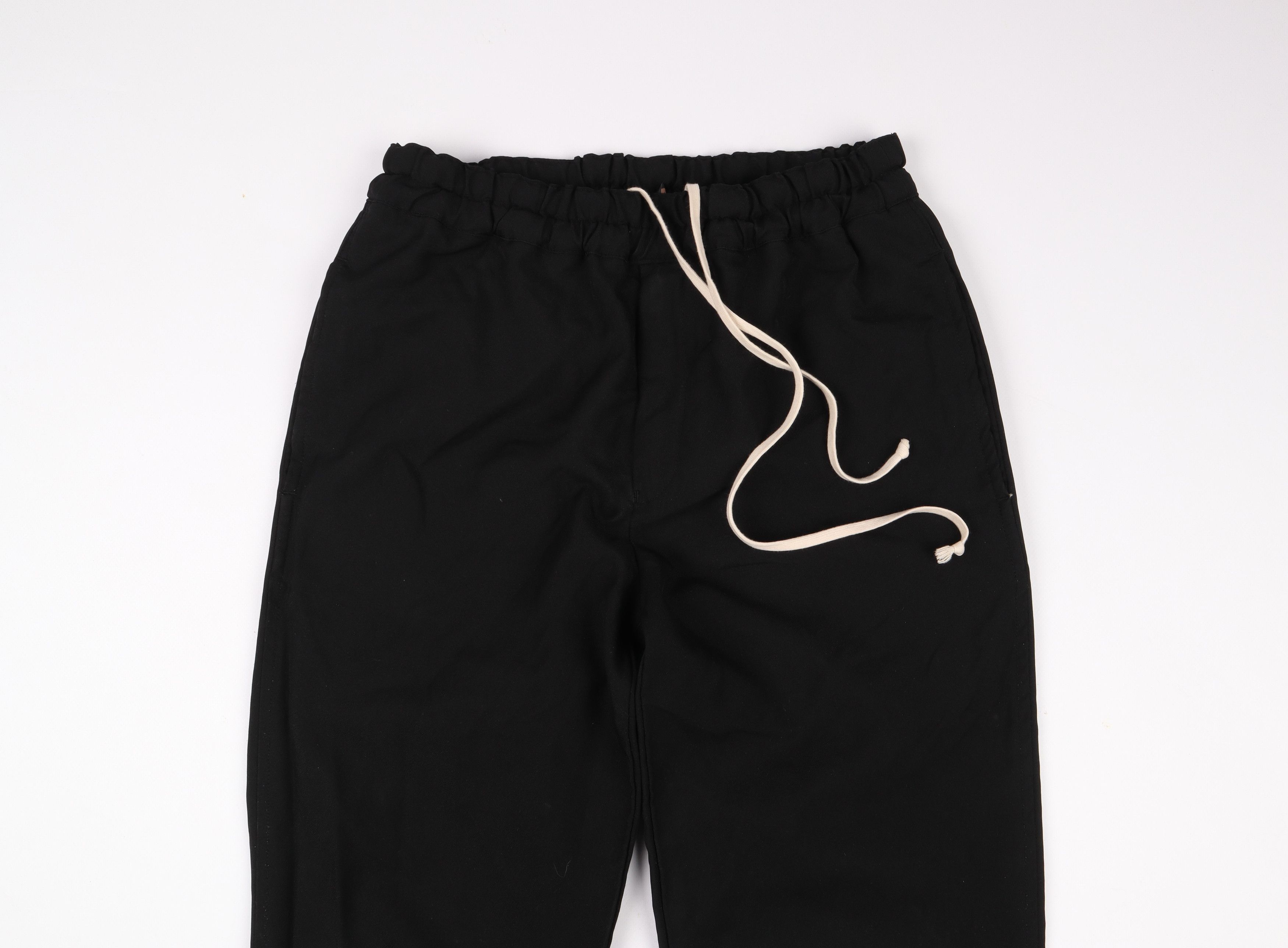 Comme des Garcons Comme des Garcons Black Straight Trousers Pants Size US 30 / EU 46 - 3 Thumbnail