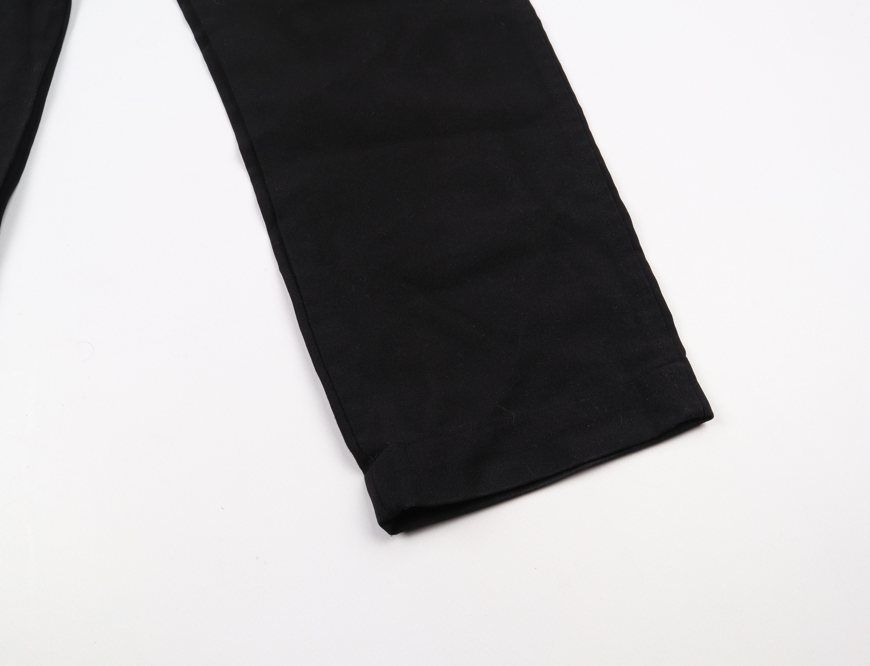 Comme des Garcons Comme des Garcons Black Straight Trousers Pants Size US 30 / EU 46 - 4 Thumbnail