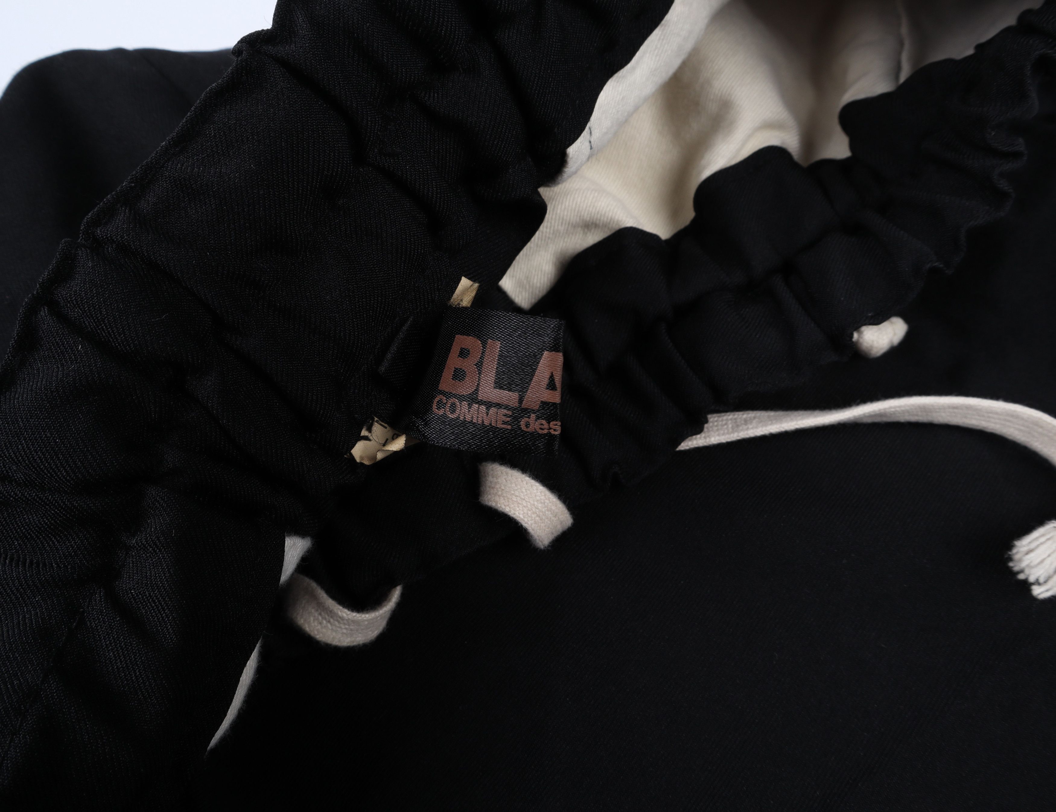 Comme des Garcons Comme des Garcons Black Straight Trousers Pants Size US 30 / EU 46 - 5 Thumbnail