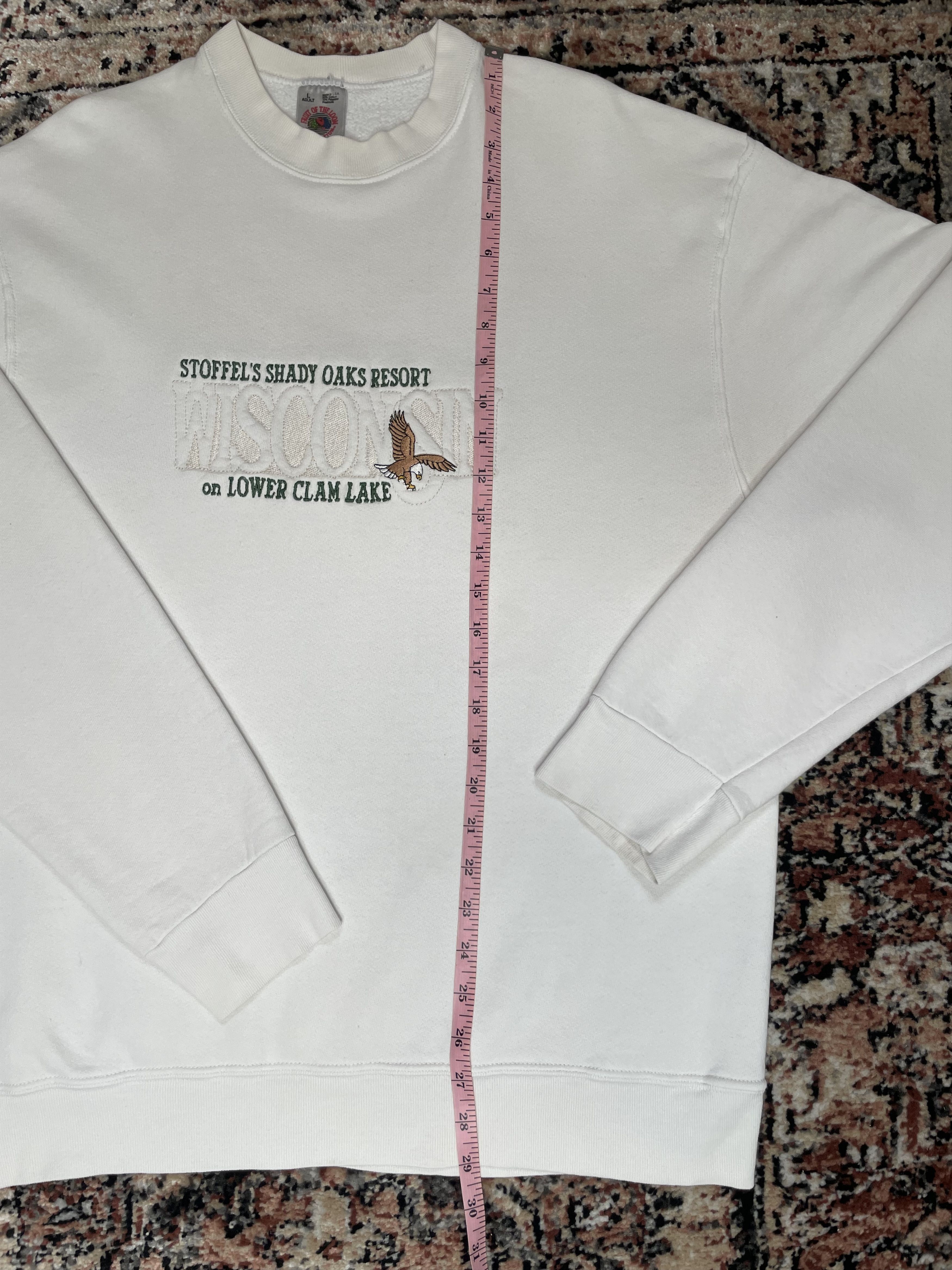 Fruit Of The Loom Fruit of the Loom - Wisconsin Crewneck Size US L / EU 52-54 / 3 - 6 Thumbnail