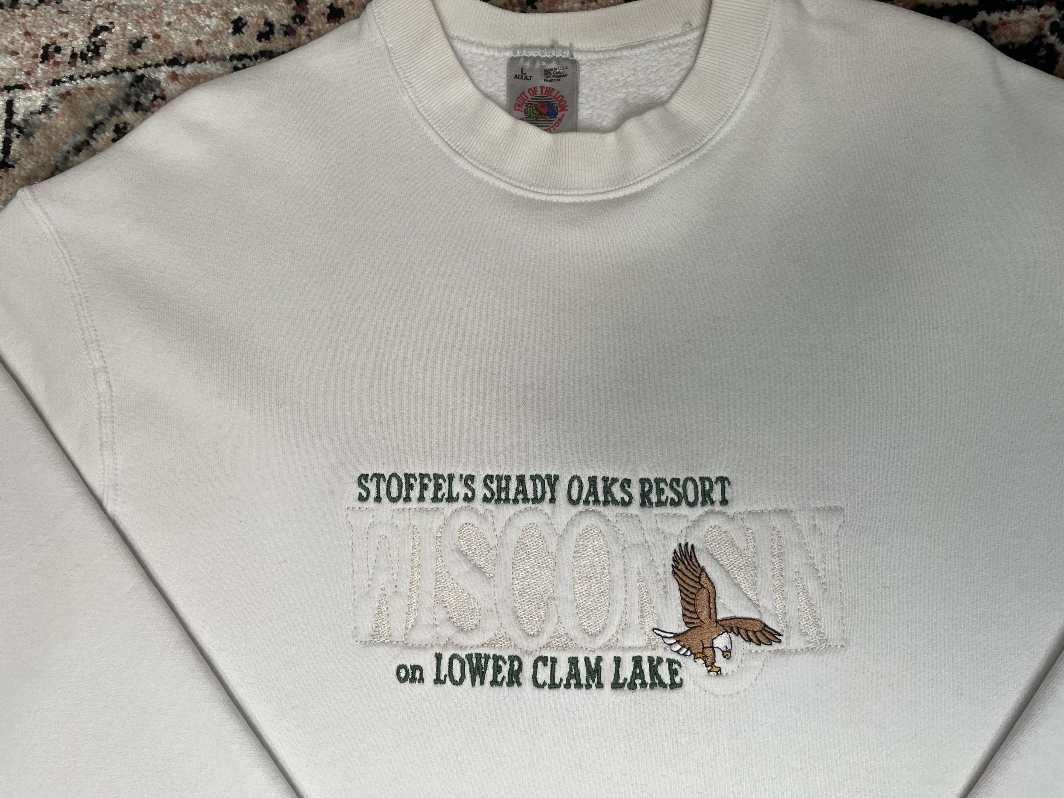 Fruit Of The Loom Fruit of the Loom - Wisconsin Crewneck Size US L / EU 52-54 / 3 - 2 Thumbnail