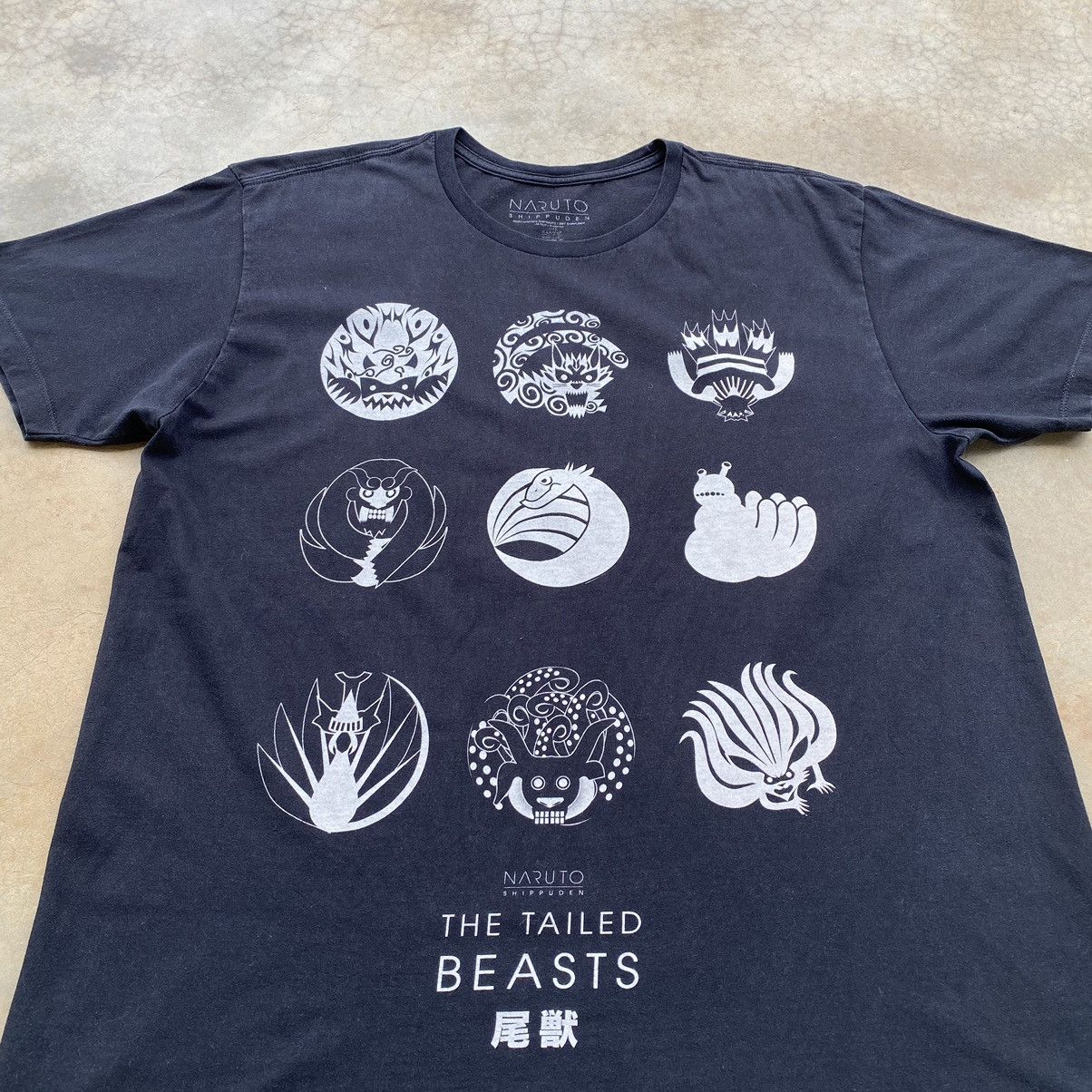 Anime × Japanese Brand Vintage Anime Naruto The Tailed Beasts T-shirt Size US XL / EU 56 / 4 - 3 Thumbnail