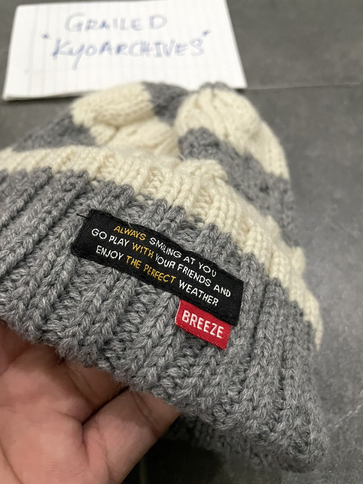 Japanese Brand BREEZE WINTER BEANIE Size ONE SIZE - 3 Thumbnail
