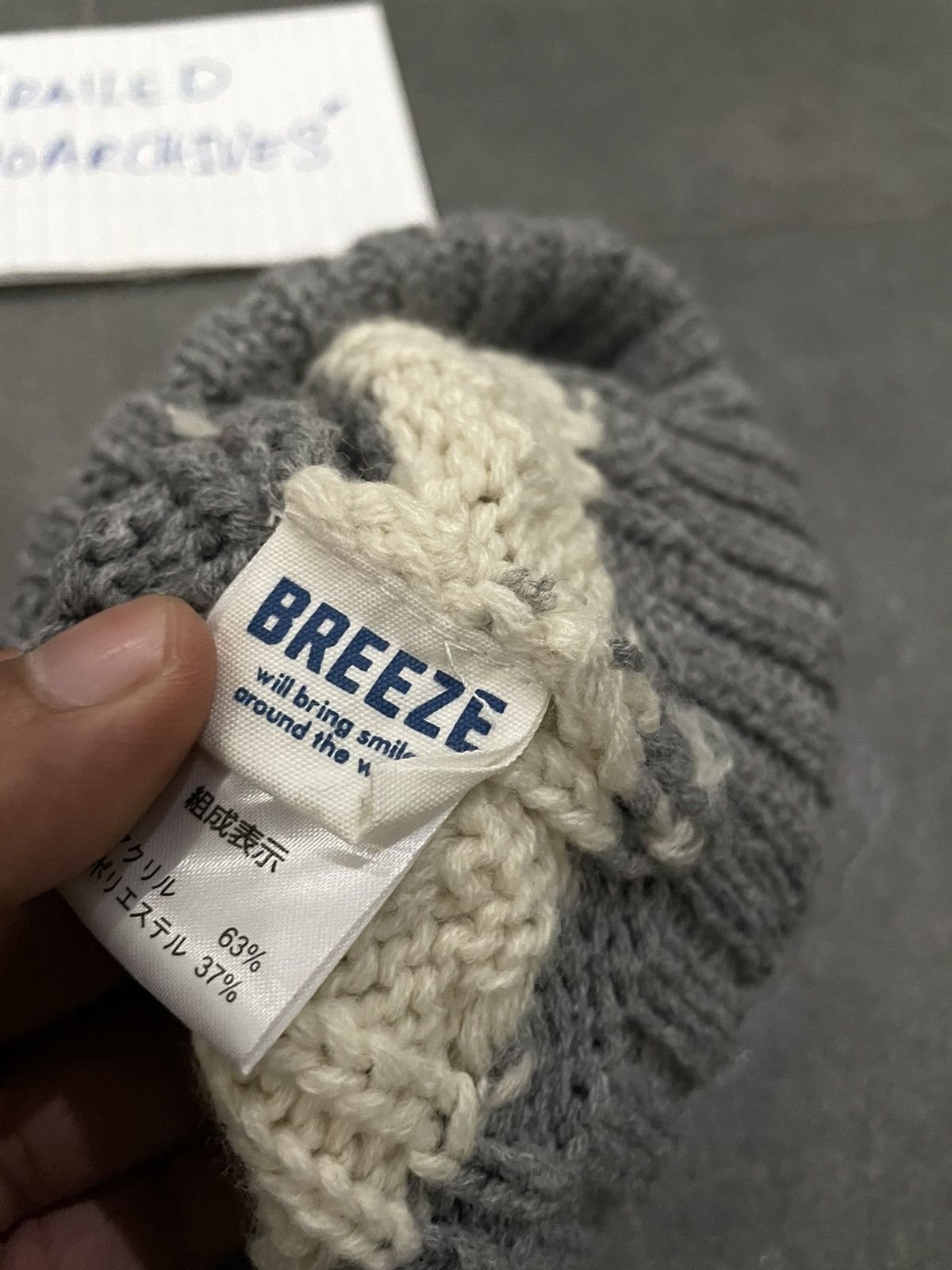 Japanese Brand BREEZE WINTER BEANIE Size ONE SIZE - 4 Thumbnail