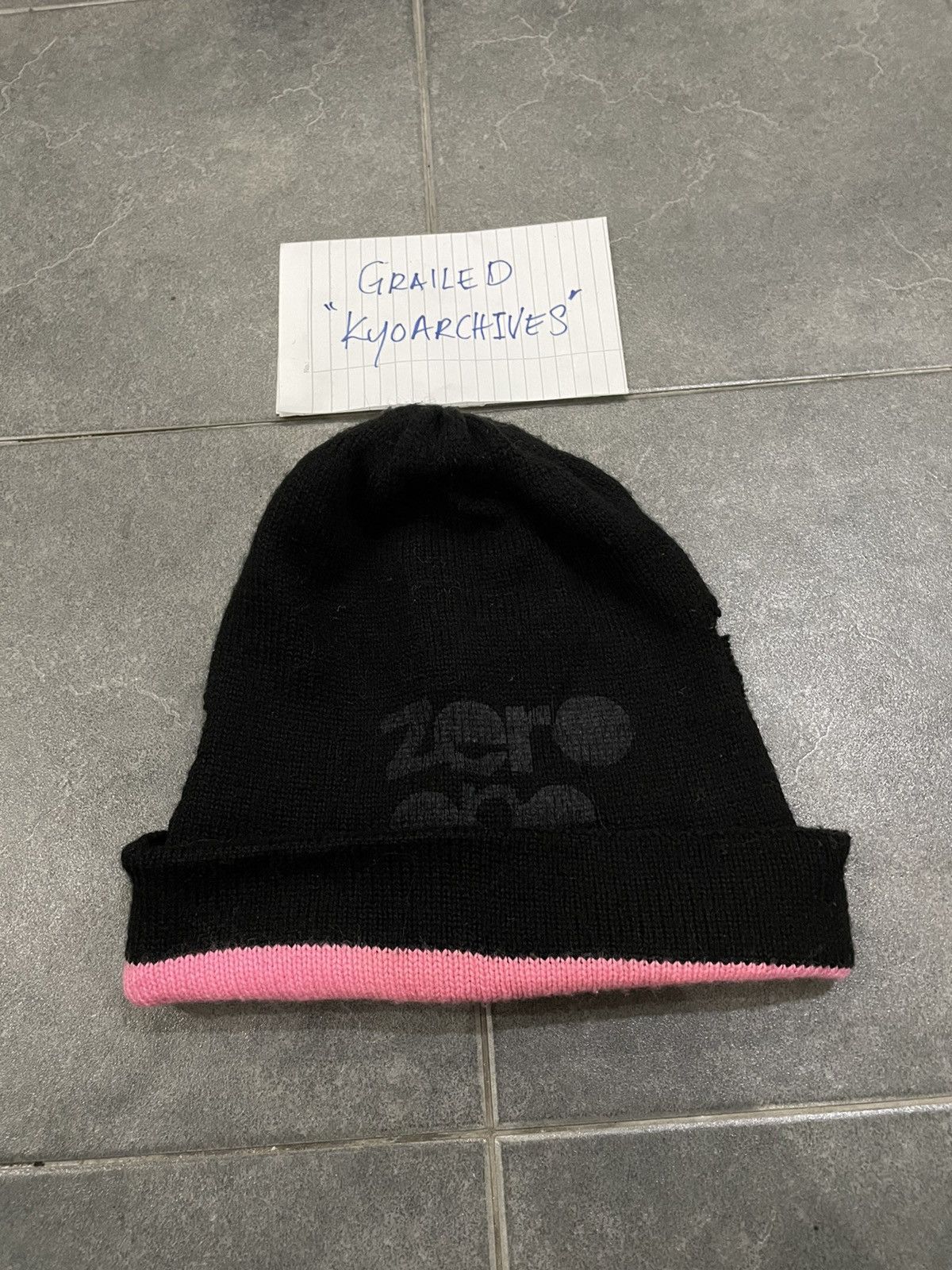Japanese Brand ZERO ONE ONE EMO BEANIE Size ONE SIZE - 1 Thumbnail