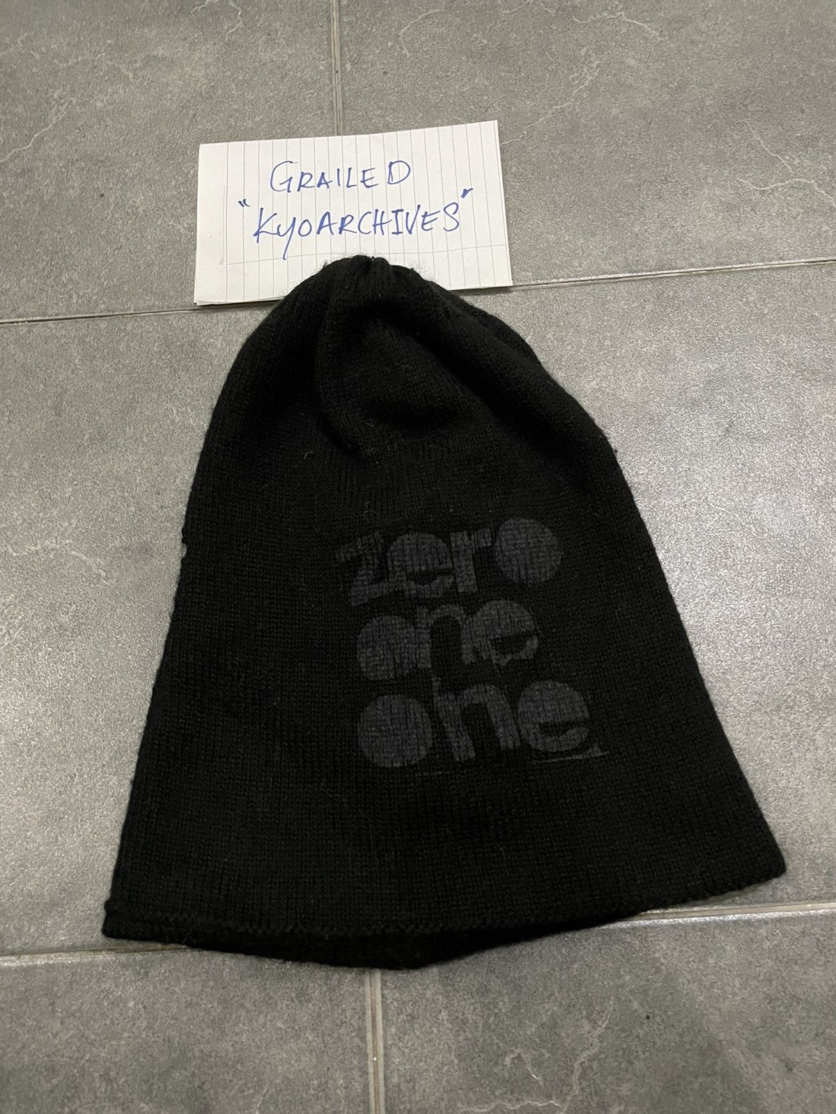 Japanese Brand ZERO ONE ONE EMO BEANIE Size ONE SIZE - 2 Thumbnail