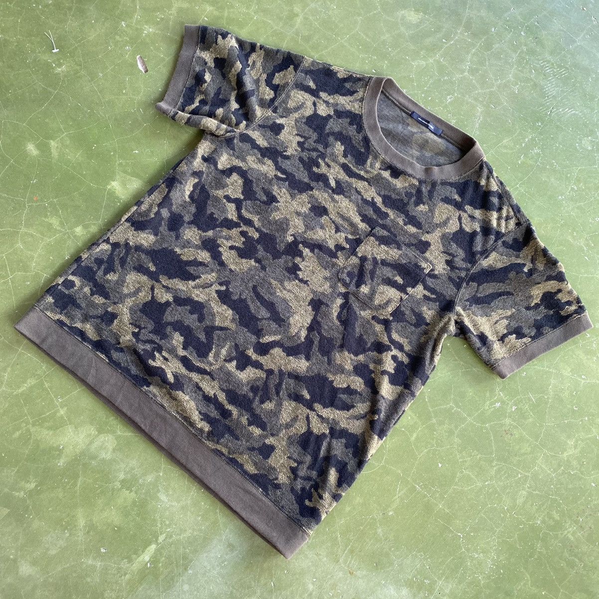 Japanese Brand × URBAN RESEARCH DOORS × Vintage Vintage Urban Research Doors Camo Tshirt Size US M / EU 48-50 / 2 - 5 Thumbnail