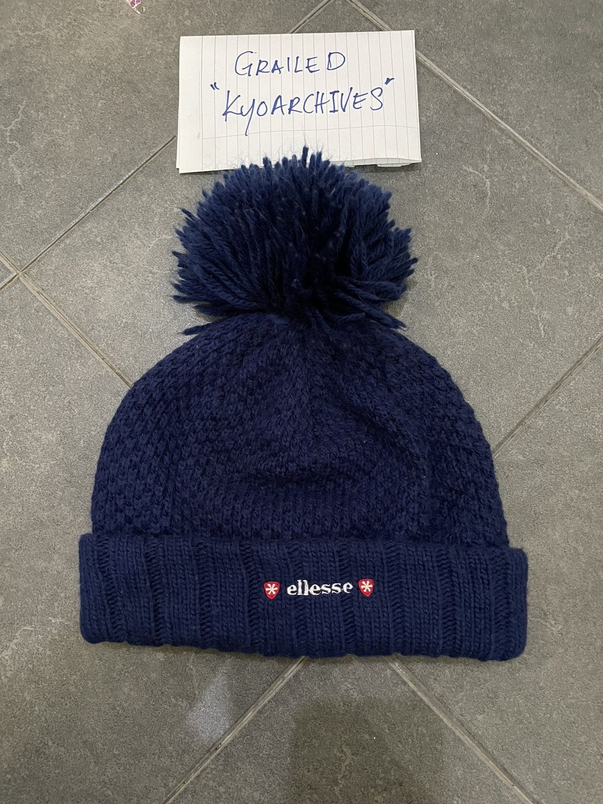 Ellesse × Vintage VINTAGE ELLESSE BEANIE HATS Size ONE SIZE - 1 Thumbnail