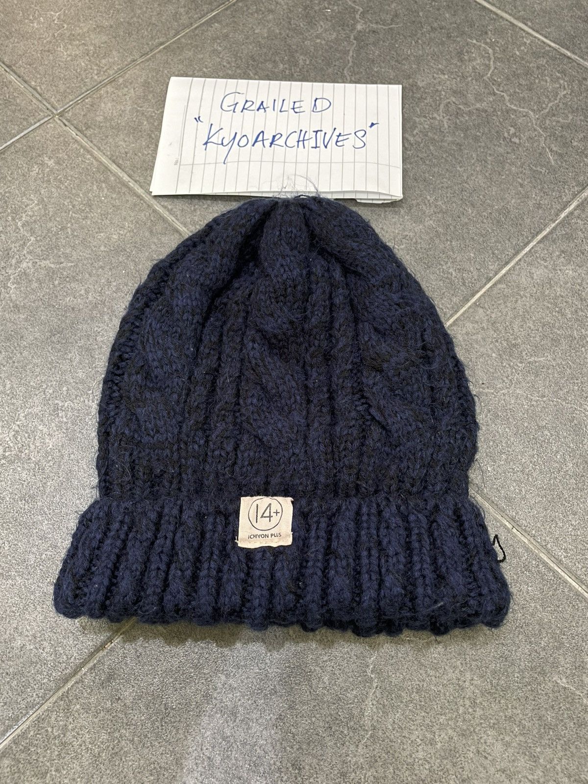 Japanese Brand ICHIYON PLUS BEANIE Size ONE SIZE - 1 Thumbnail
