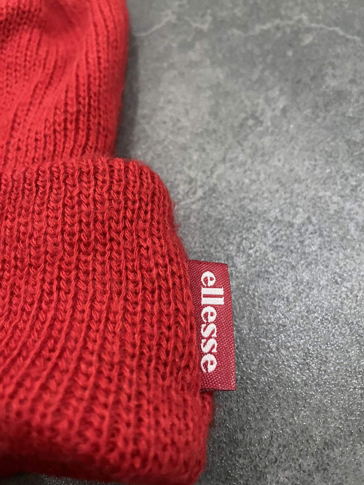 Ellesse ELLESSE RED BEANIE Size ONE SIZE - 3 Thumbnail