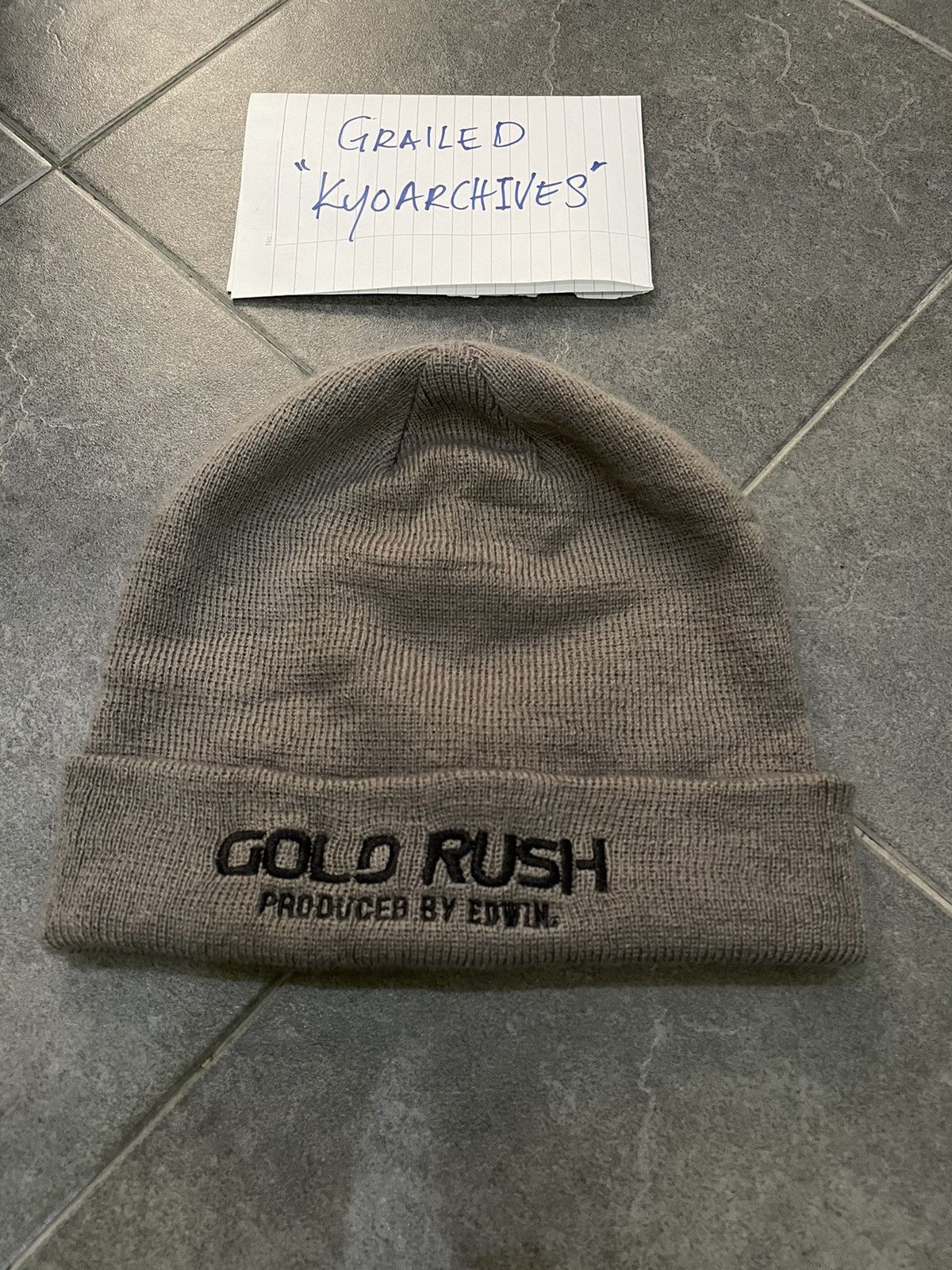 Edwin × Japanese Brand GOLD RUSH BY EDWIN BEANIE Size ONE SIZE - 1 Thumbnail