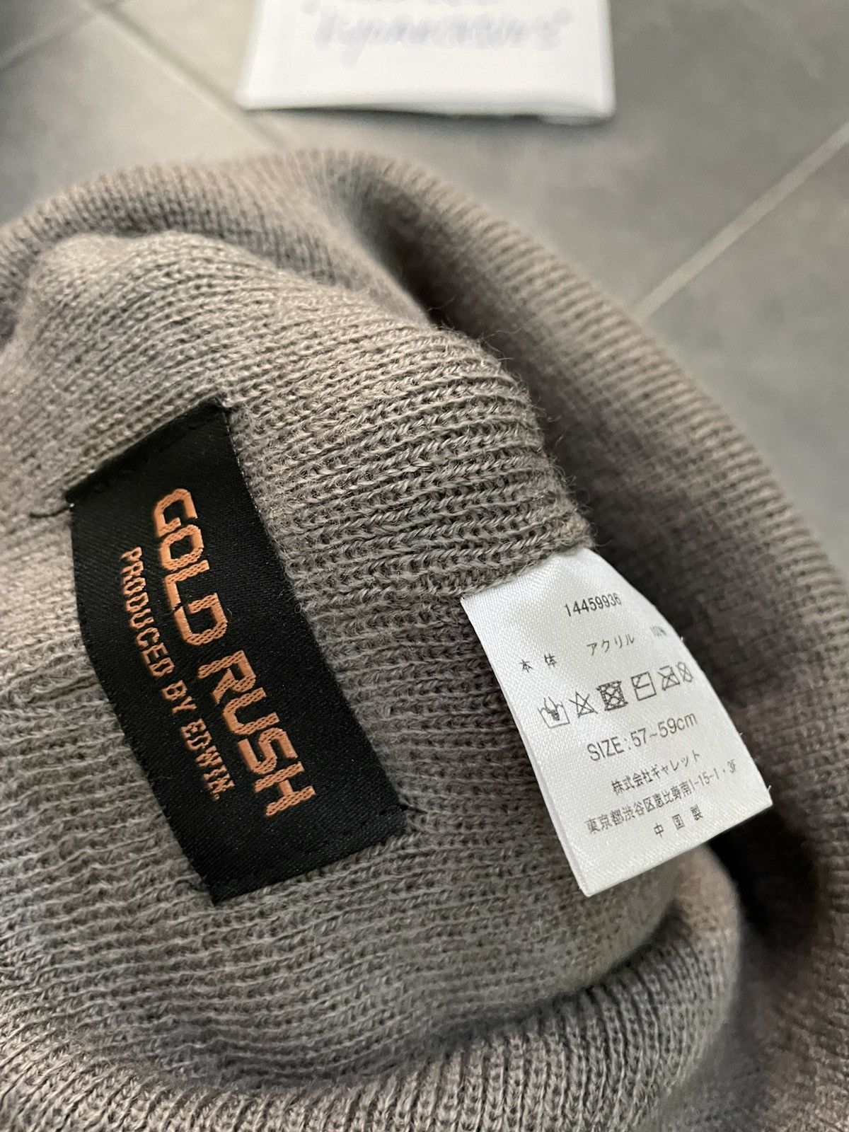 Edwin × Japanese Brand GOLD RUSH BY EDWIN BEANIE Size ONE SIZE - 4 Thumbnail