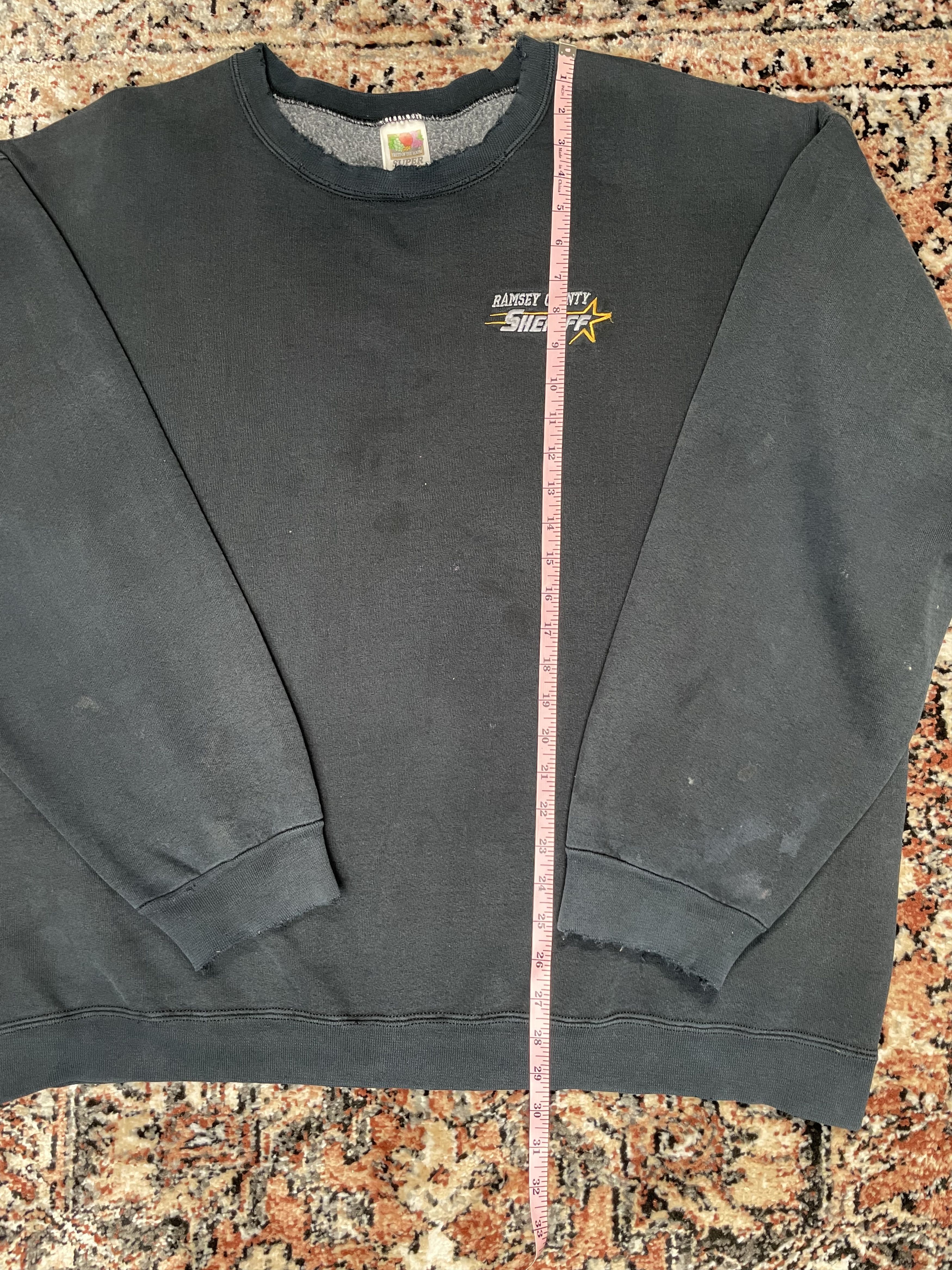 Fruit Of The Loom Fruit of the Loom - Ramsey County Sheriff Sweater Size US XXL / EU 58 / 5 - 6 Thumbnail