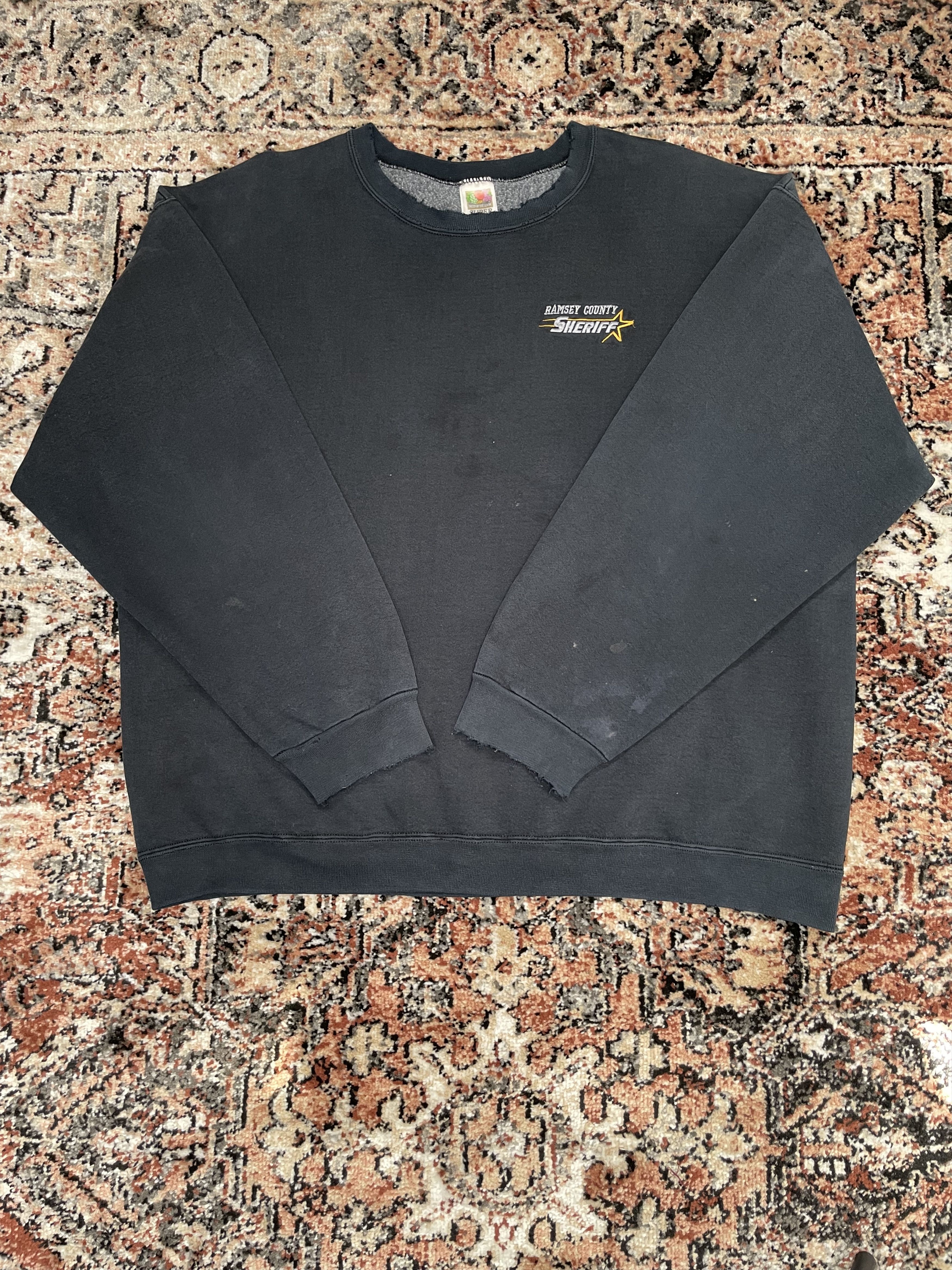 Fruit Of The Loom Fruit of the Loom - Ramsey County Sheriff Sweater Size US XXL / EU 58 / 5 - 1 Thumbnail