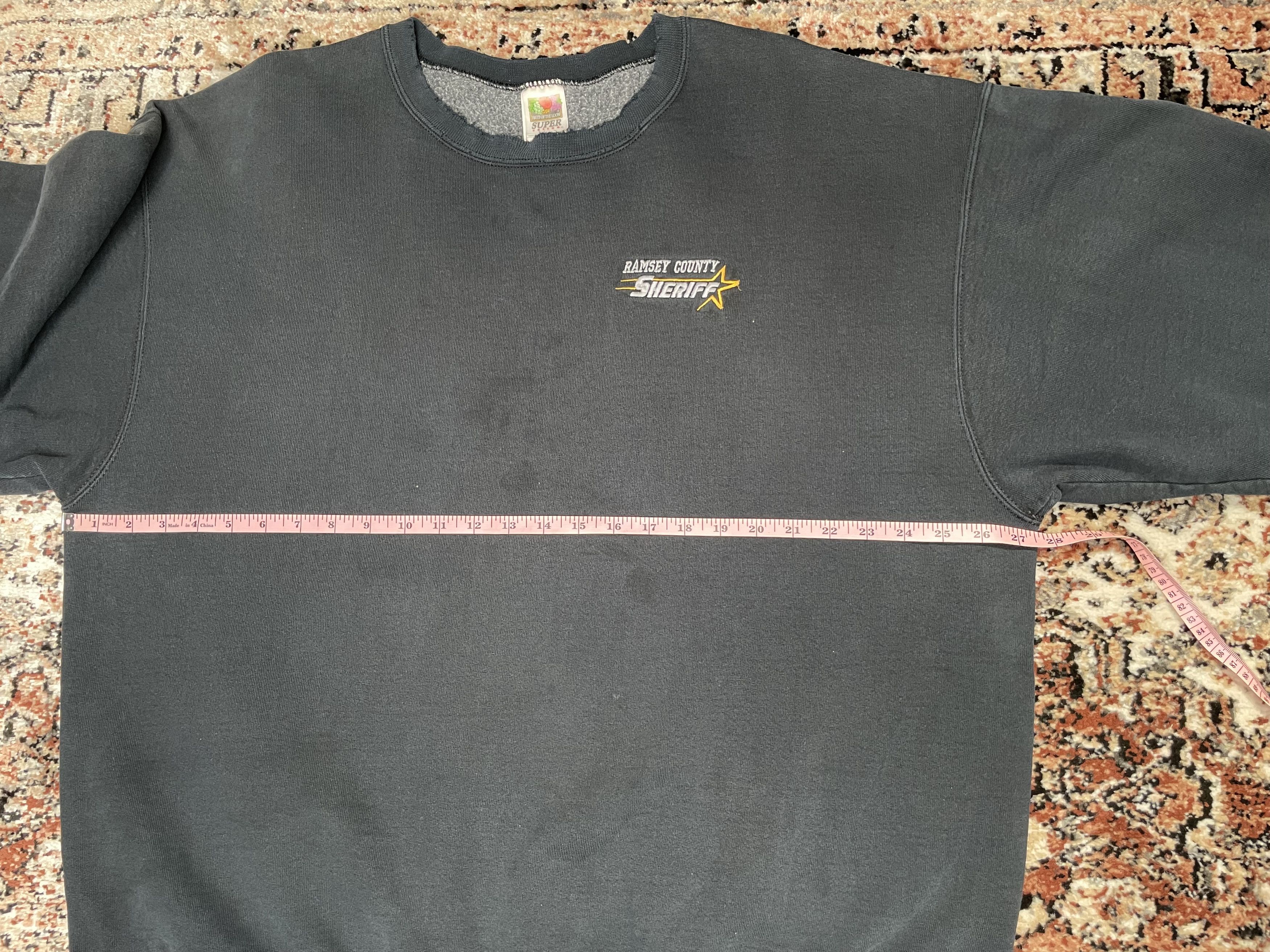 Fruit Of The Loom Fruit of the Loom - Ramsey County Sheriff Sweater Size US XXL / EU 58 / 5 - 5 Thumbnail