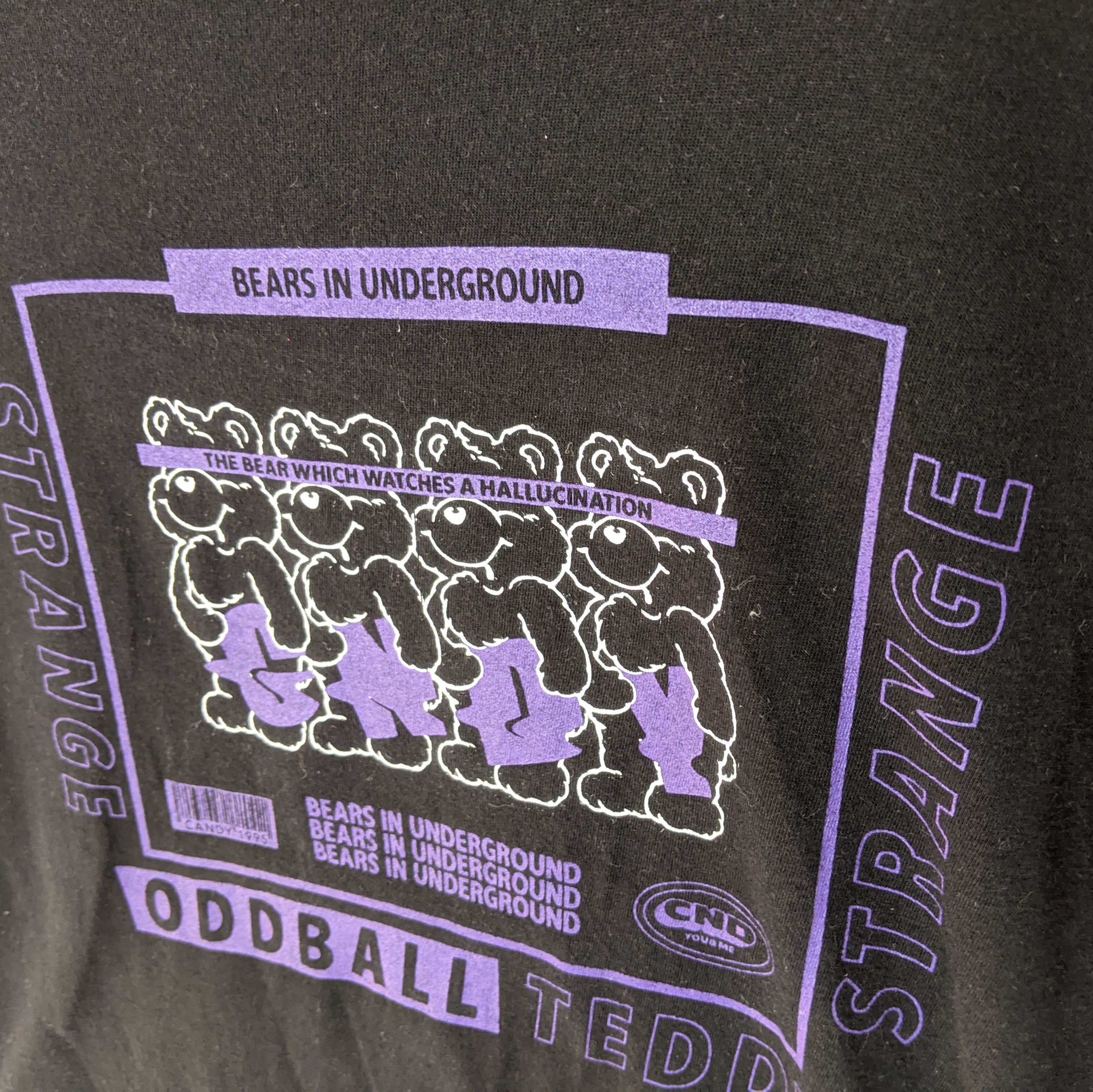 Japanese Brand BEARS UNDERGROUND T-Shirt Size US M / EU 48-50 / 2 - 6 Thumbnail