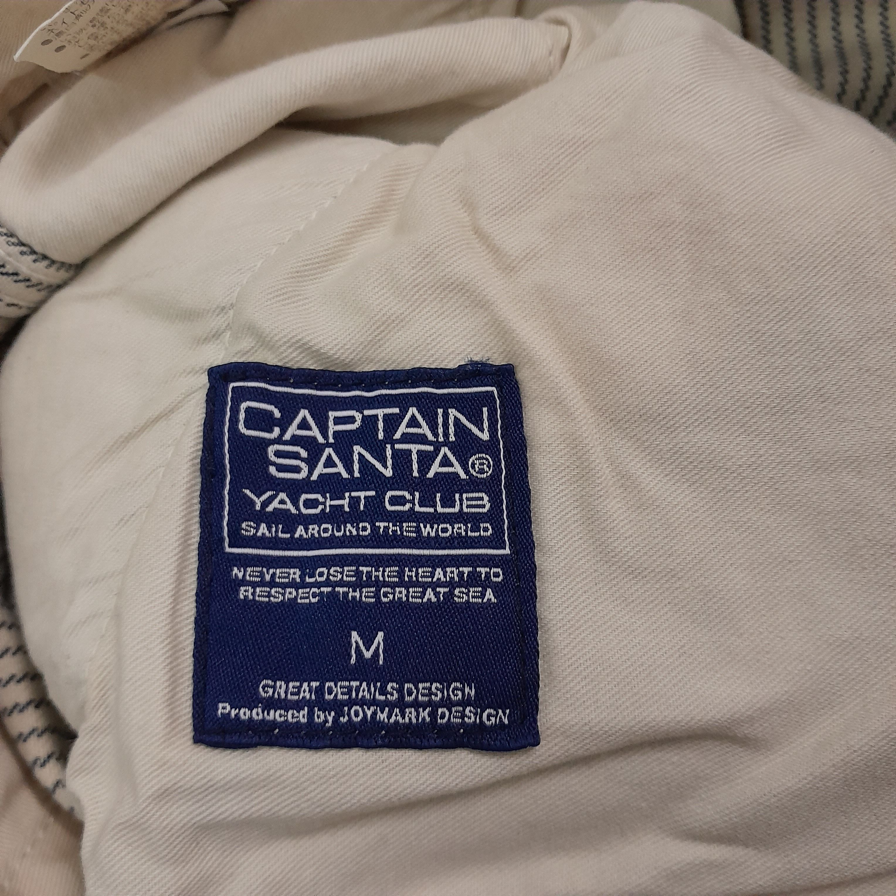 Japanese Brand Vintage Captain Santa Hickory Striped Pants Size US 32 / EU 48 - 22 Thumbnail