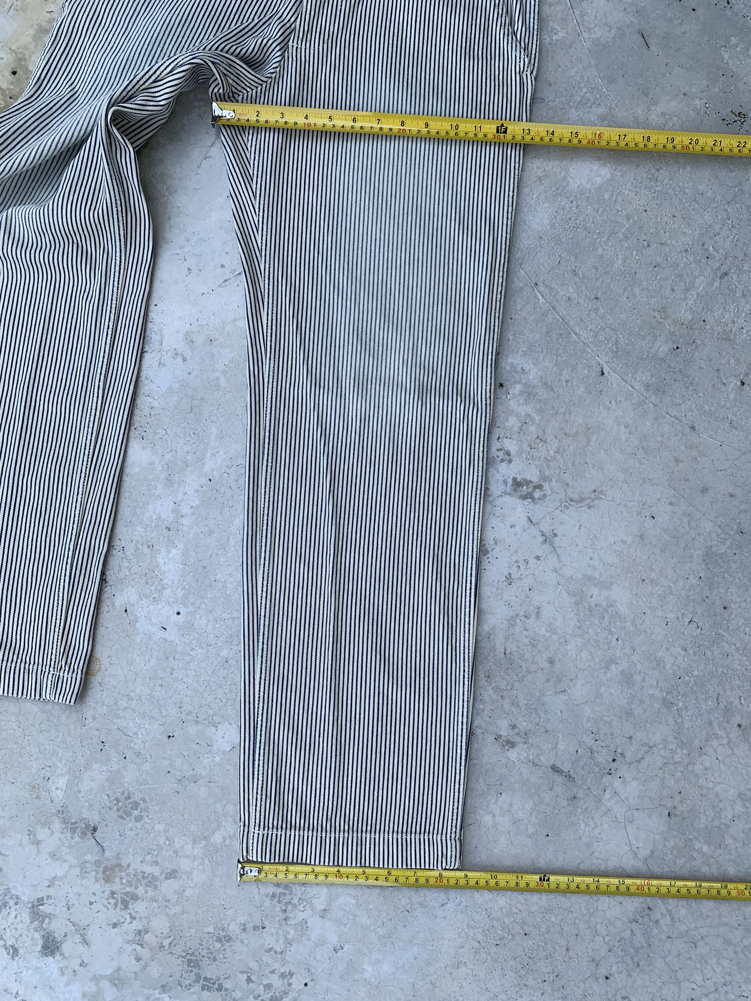 Japanese Brand Vintage Captain Santa Hickory Striped Pants Size US 32 / EU 48 - 11 Thumbnail