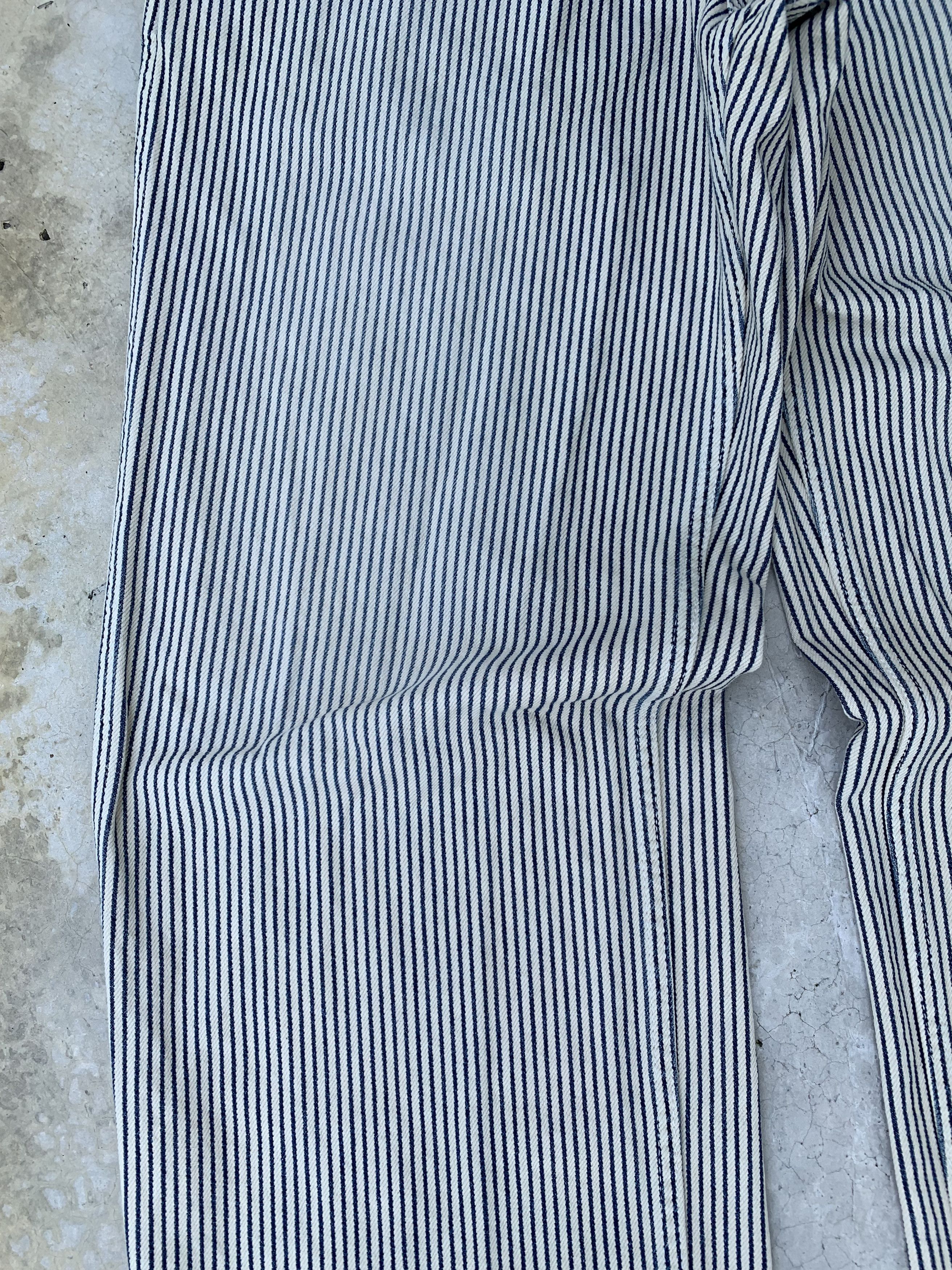 Japanese Brand Vintage Captain Santa Hickory Striped Pants Size US 32 / EU 48 - 8 Thumbnail