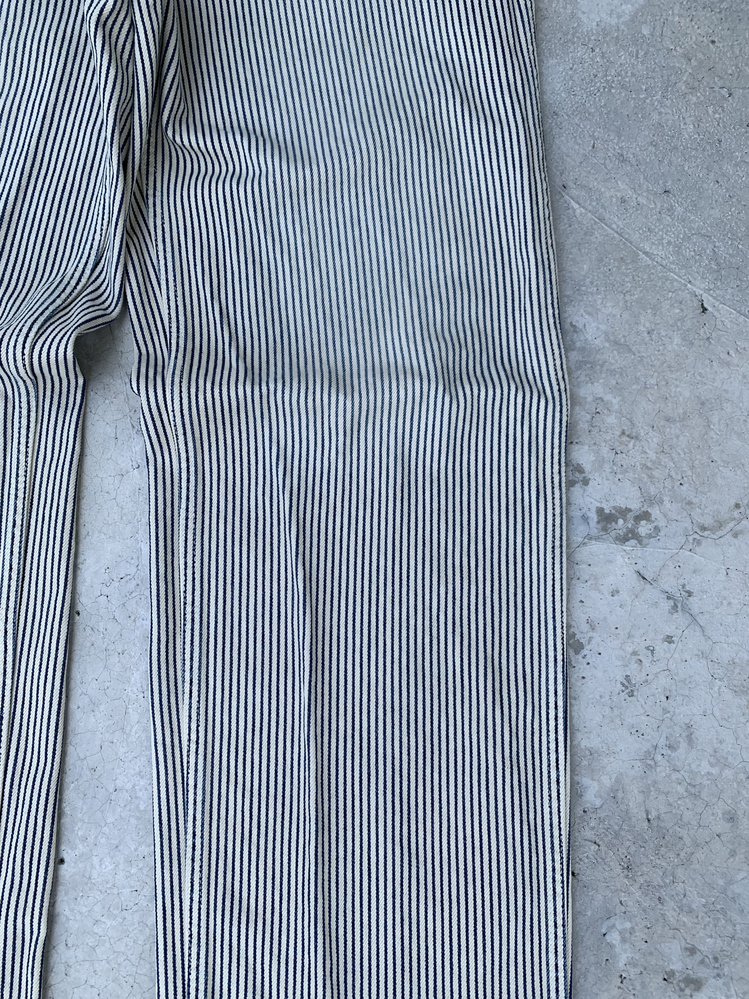 Japanese Brand Vintage Captain Santa Hickory Striped Pants Size US 32 / EU 48 - 5 Thumbnail