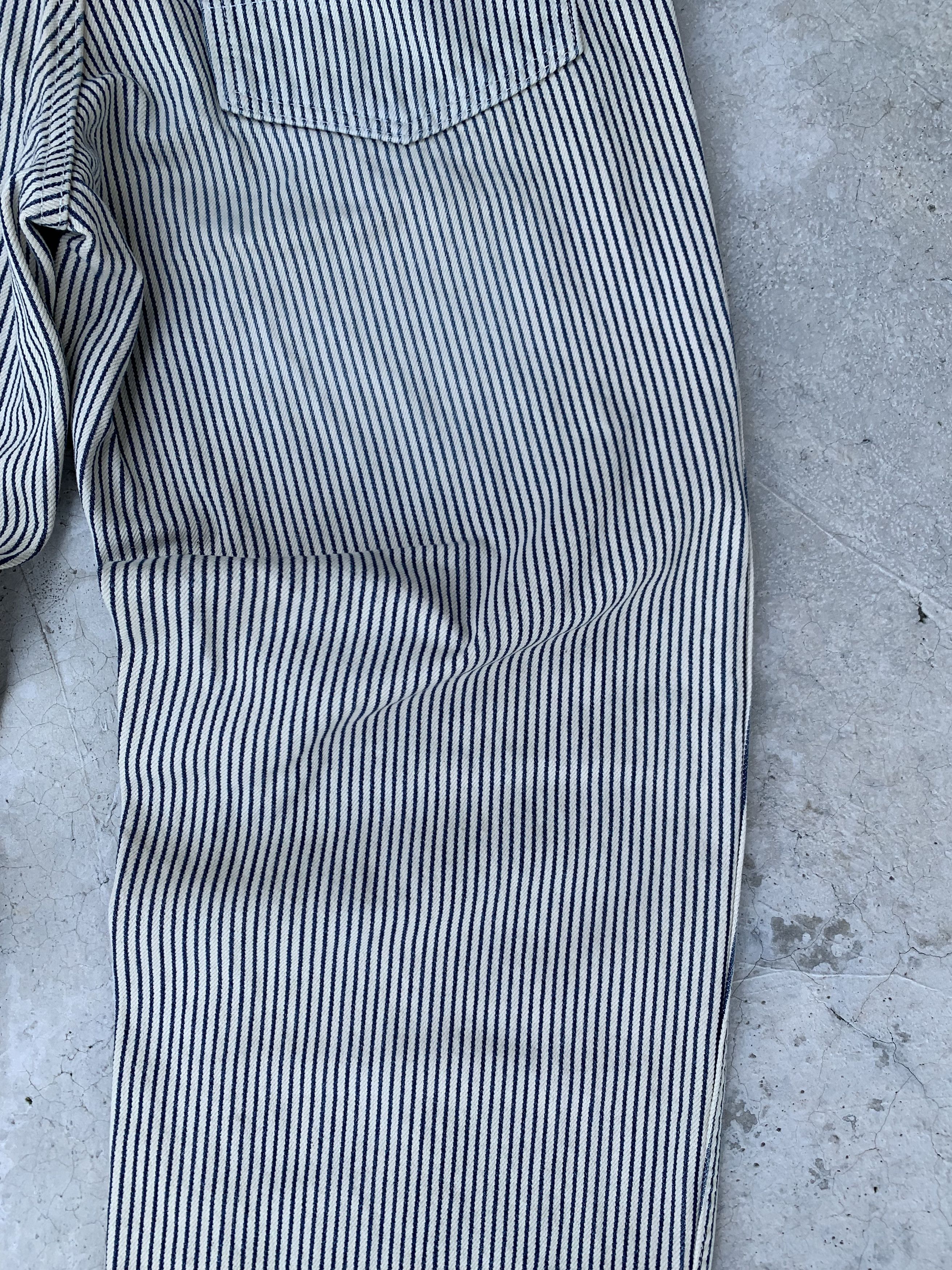 Japanese Brand Vintage Captain Santa Hickory Striped Pants Size US 32 / EU 48 - 15 Thumbnail